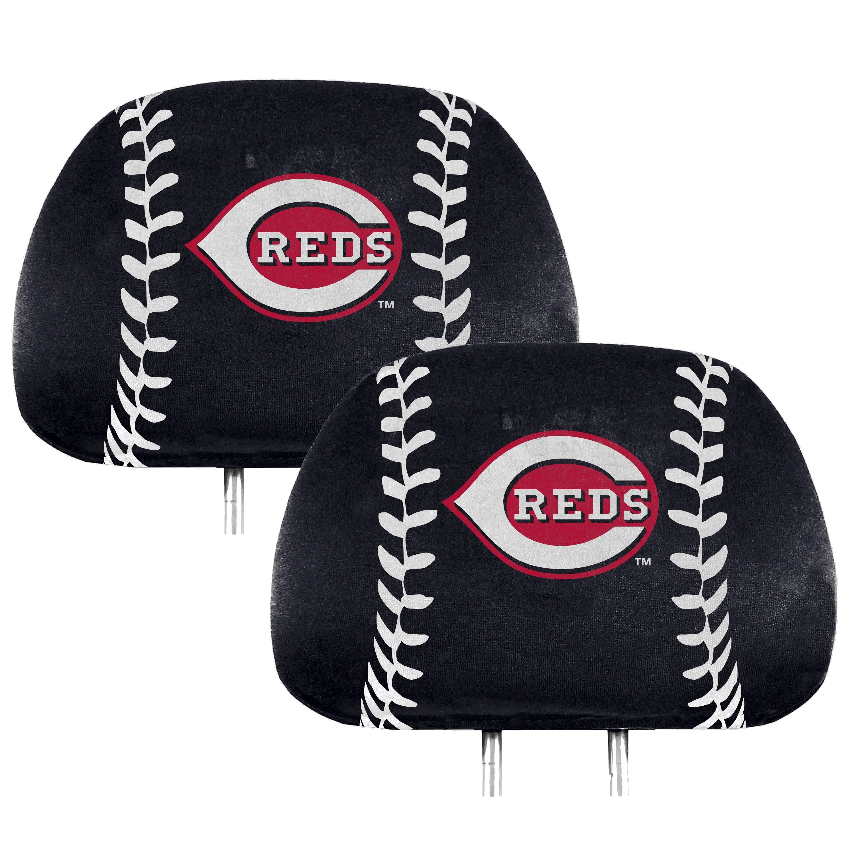 MLB - Cincinnati Reds Printed Headrest Cover
