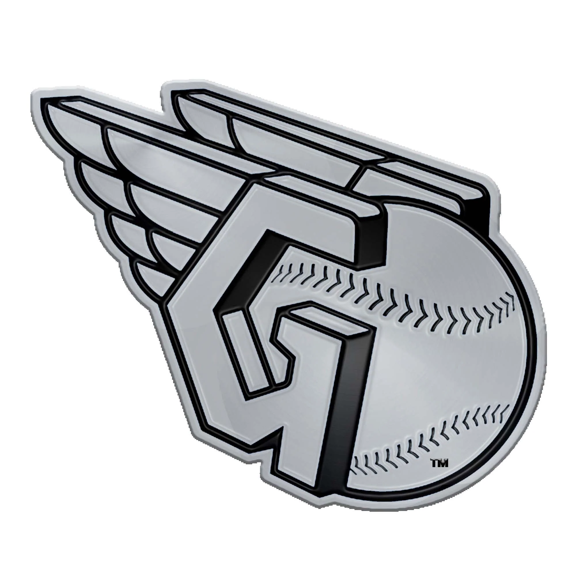 MLB - Cleveland Guardians Plastic Chrome Emblem
