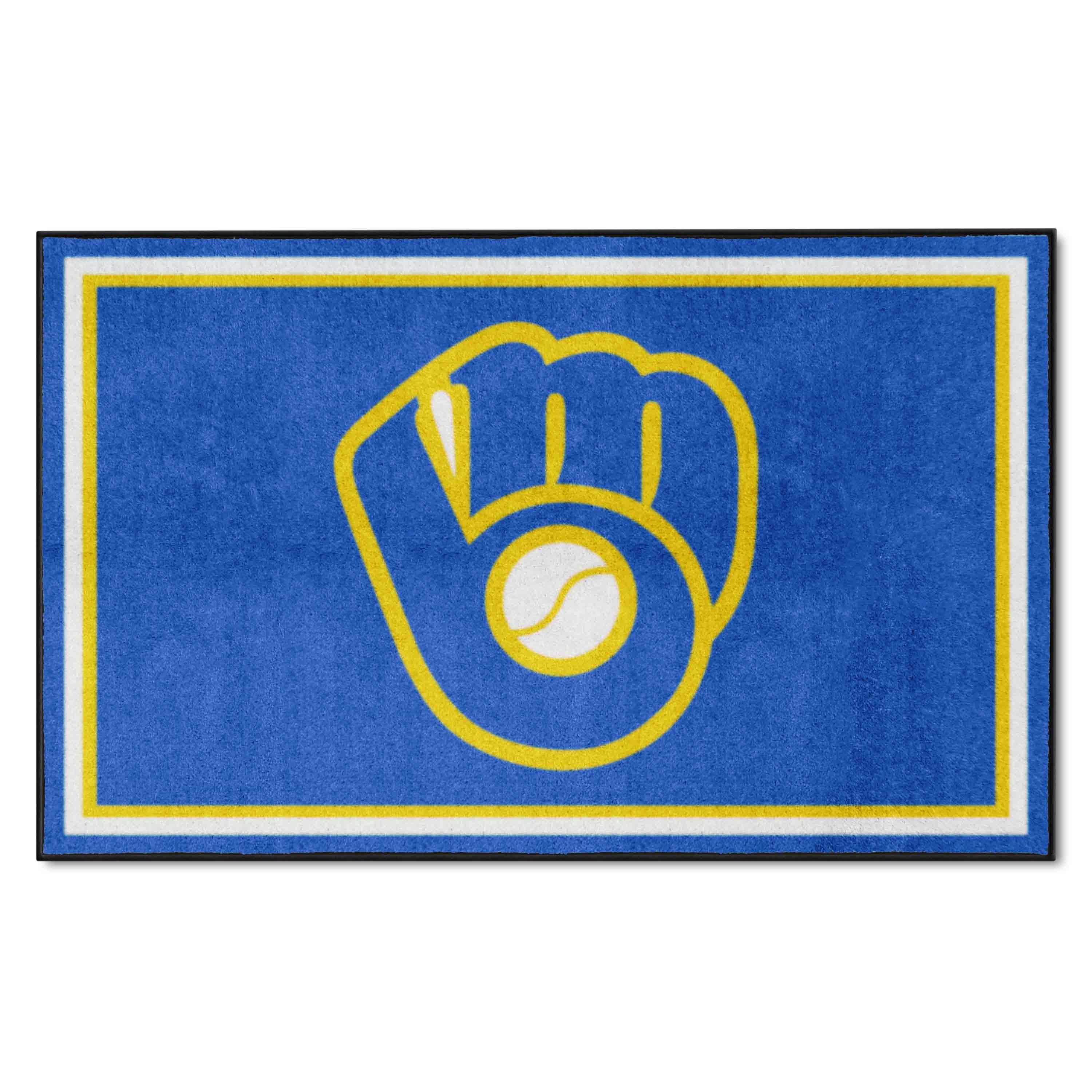 MLB - Milwaukee Brewers 4x6 Rug