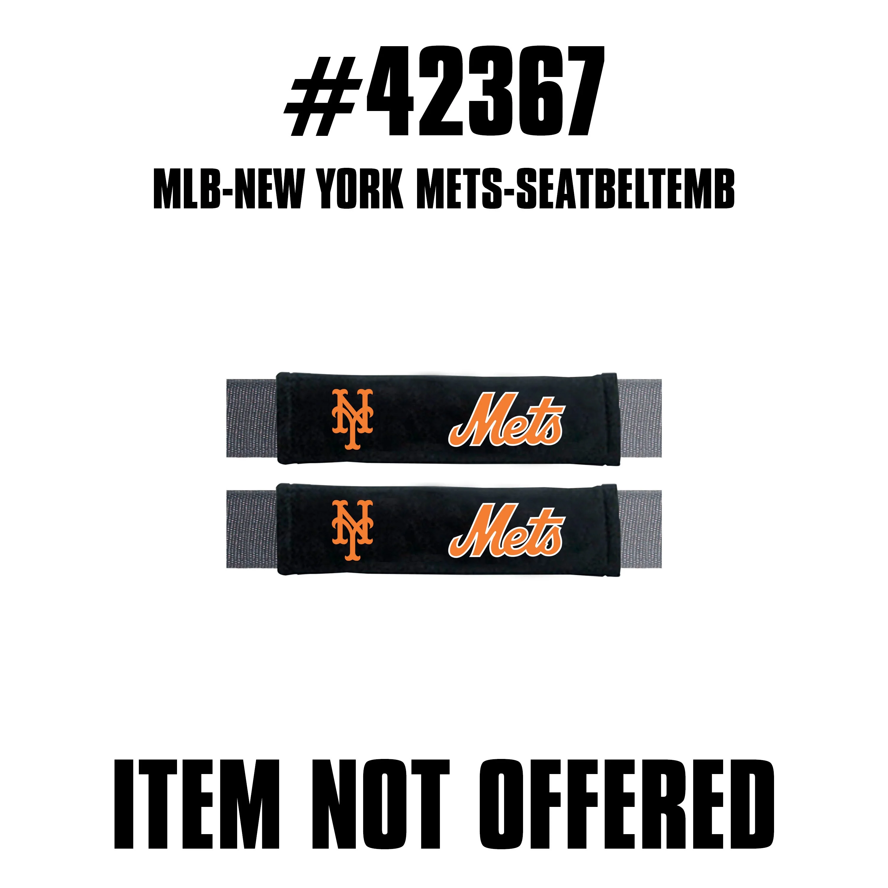 MLB - New York Mets-SEATBELTEMB