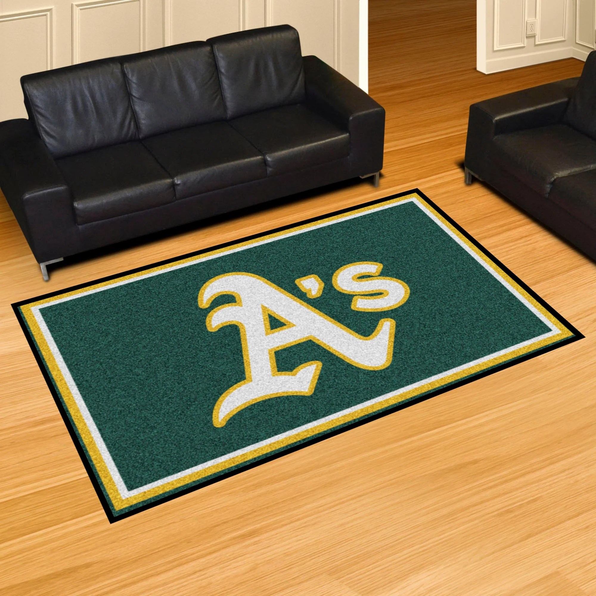 MLB - Oakland Athletics 5x8 Rug - Image 2