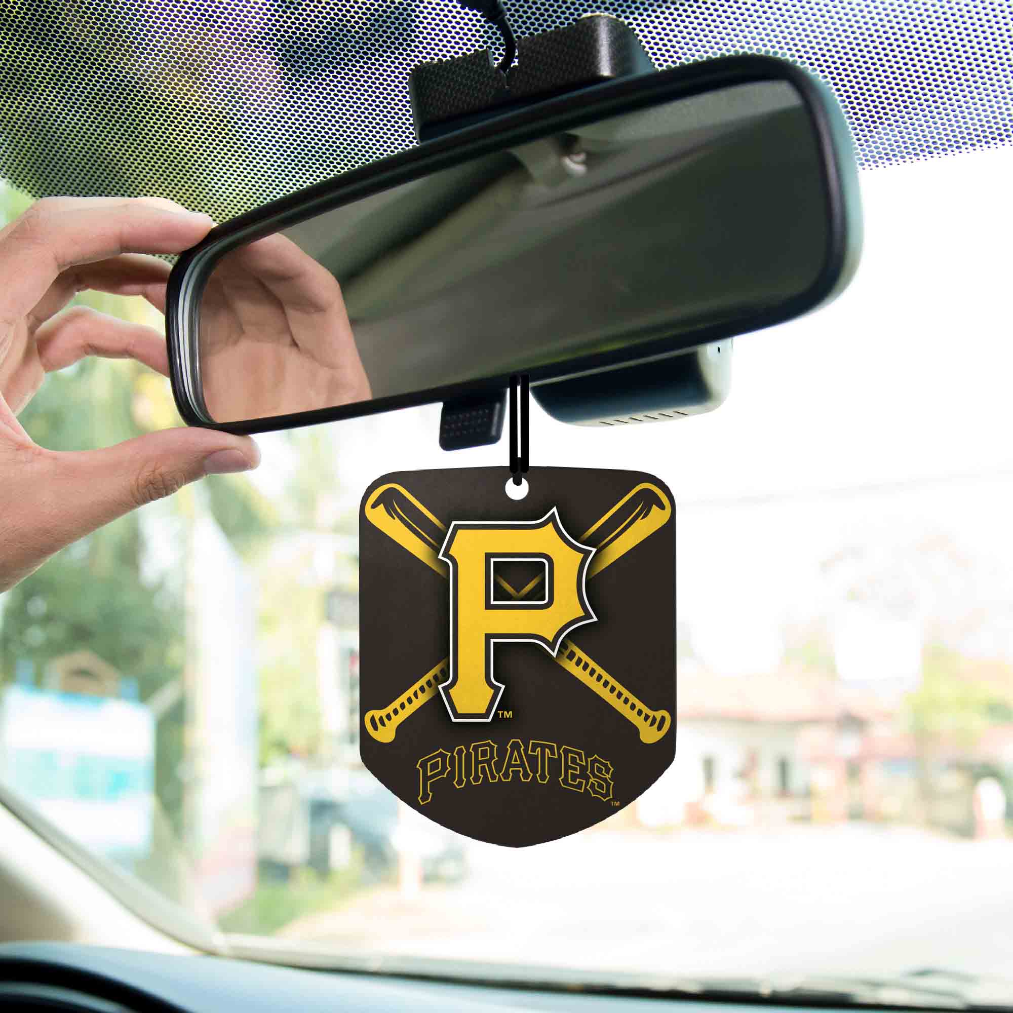 MLB - Pittsburgh Pirates Air Freshener 2-pk - Image 2