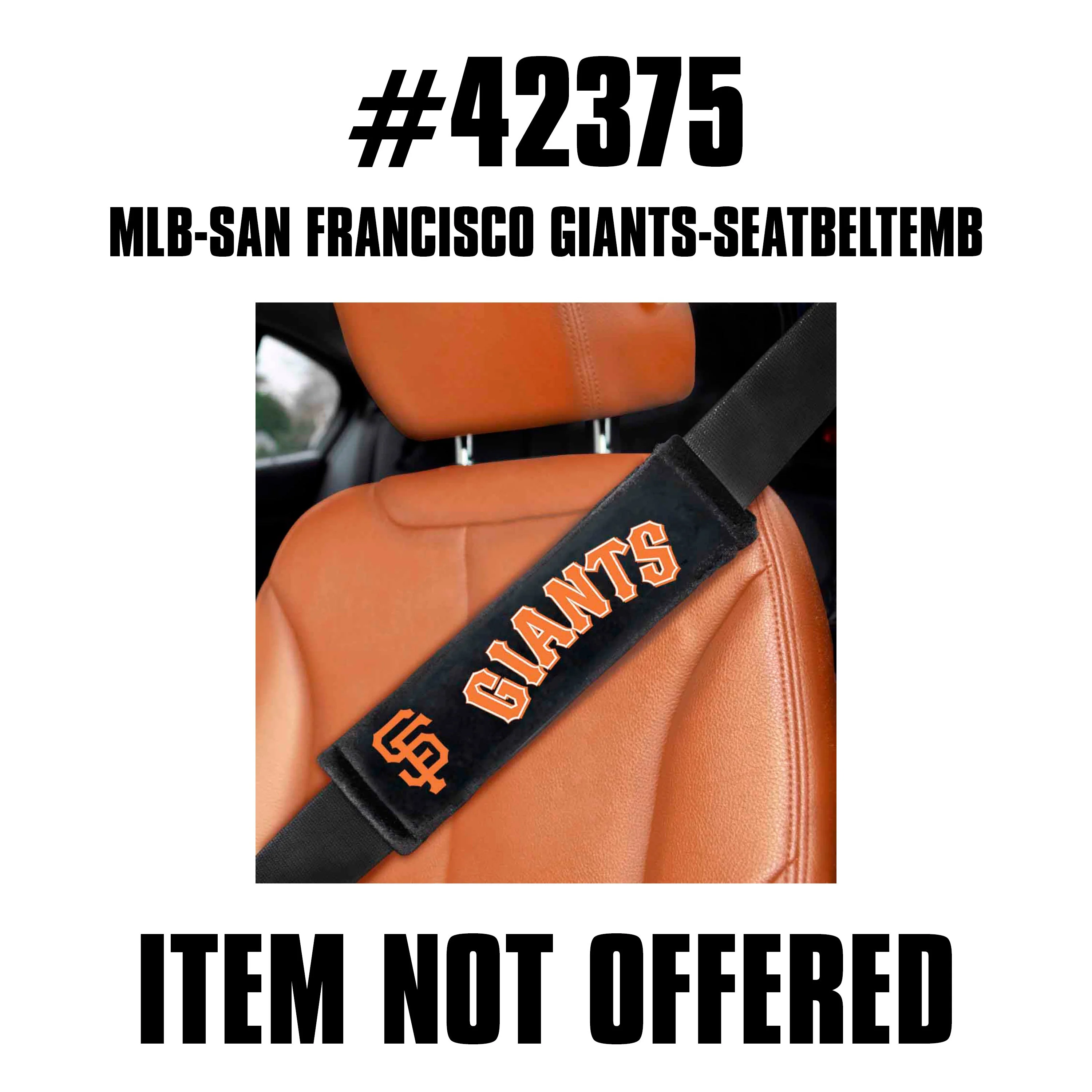 MLB - San Francisco Giants-SEATBELTEMB - Image 2