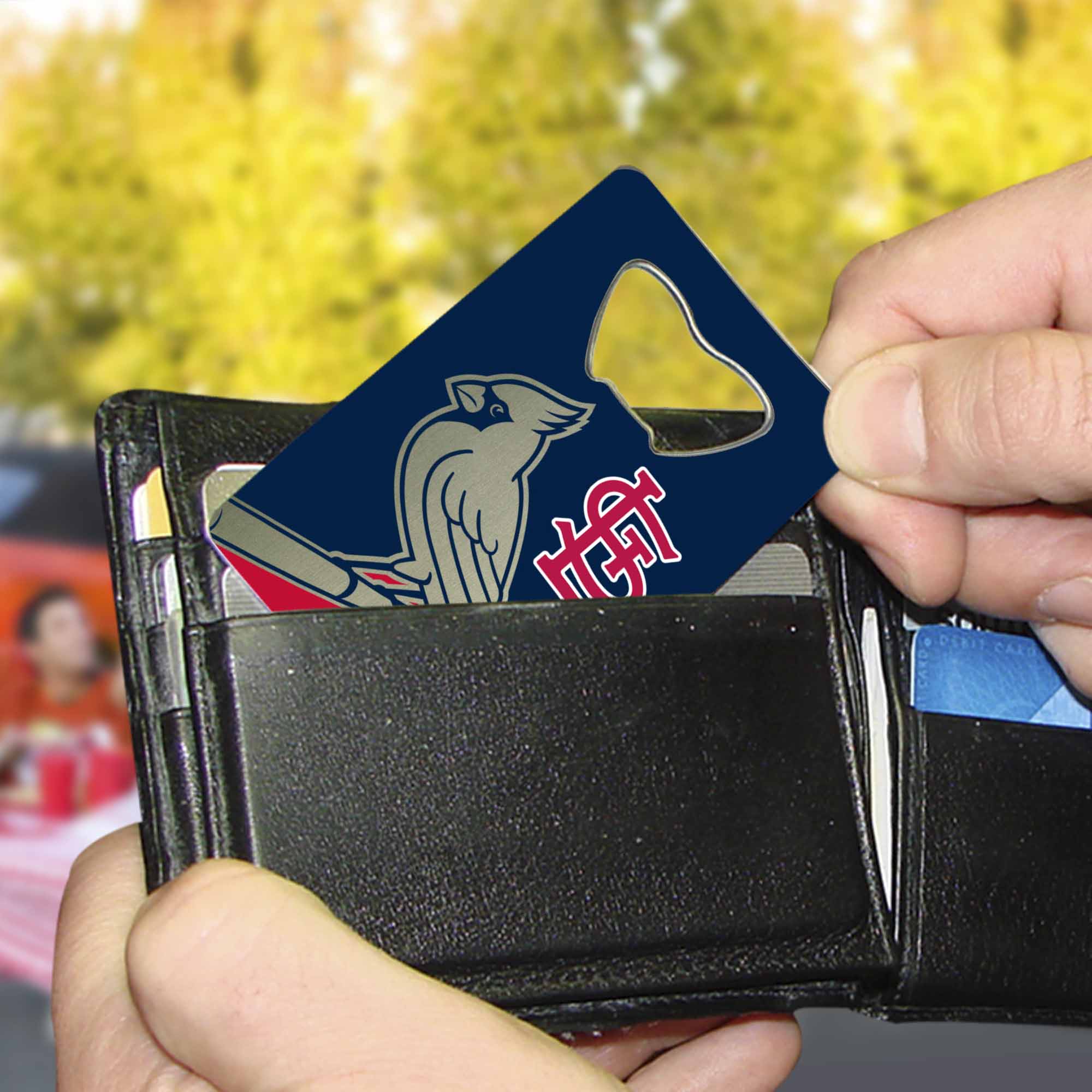 MLB - St. Louis Cardinals Credit Card Bottle Opener - Image 2