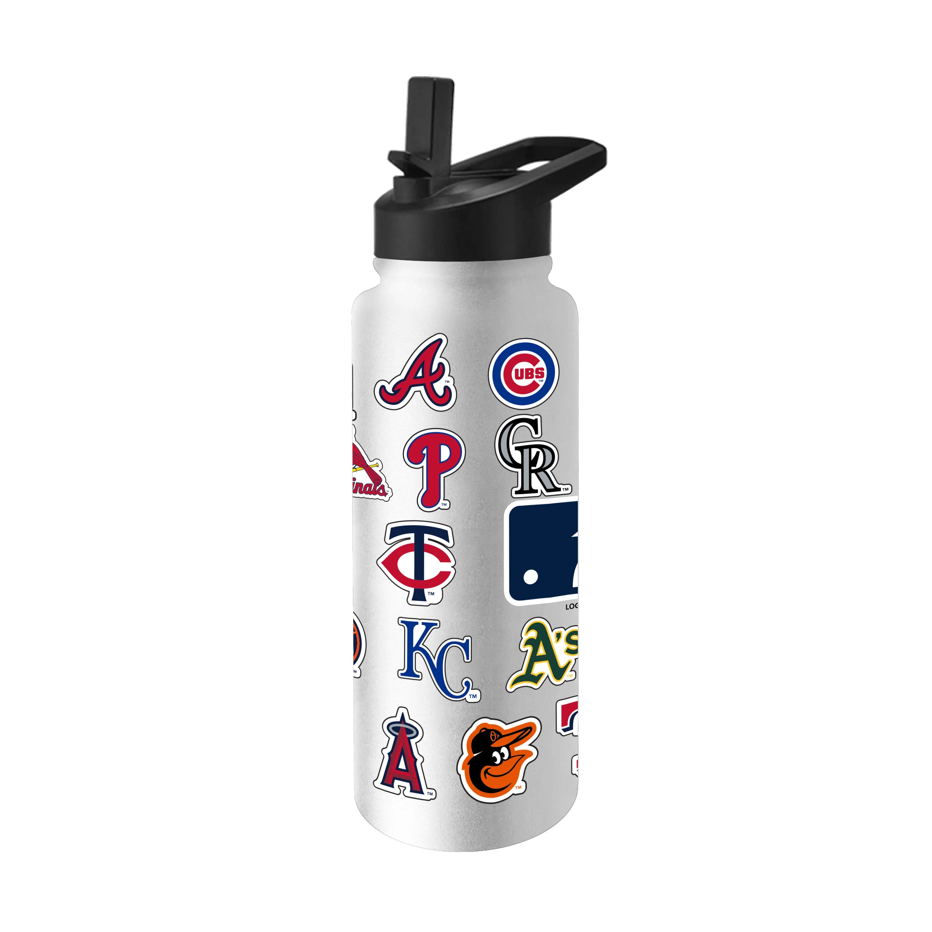 MLB Teams White 34oz Quencher Bottle