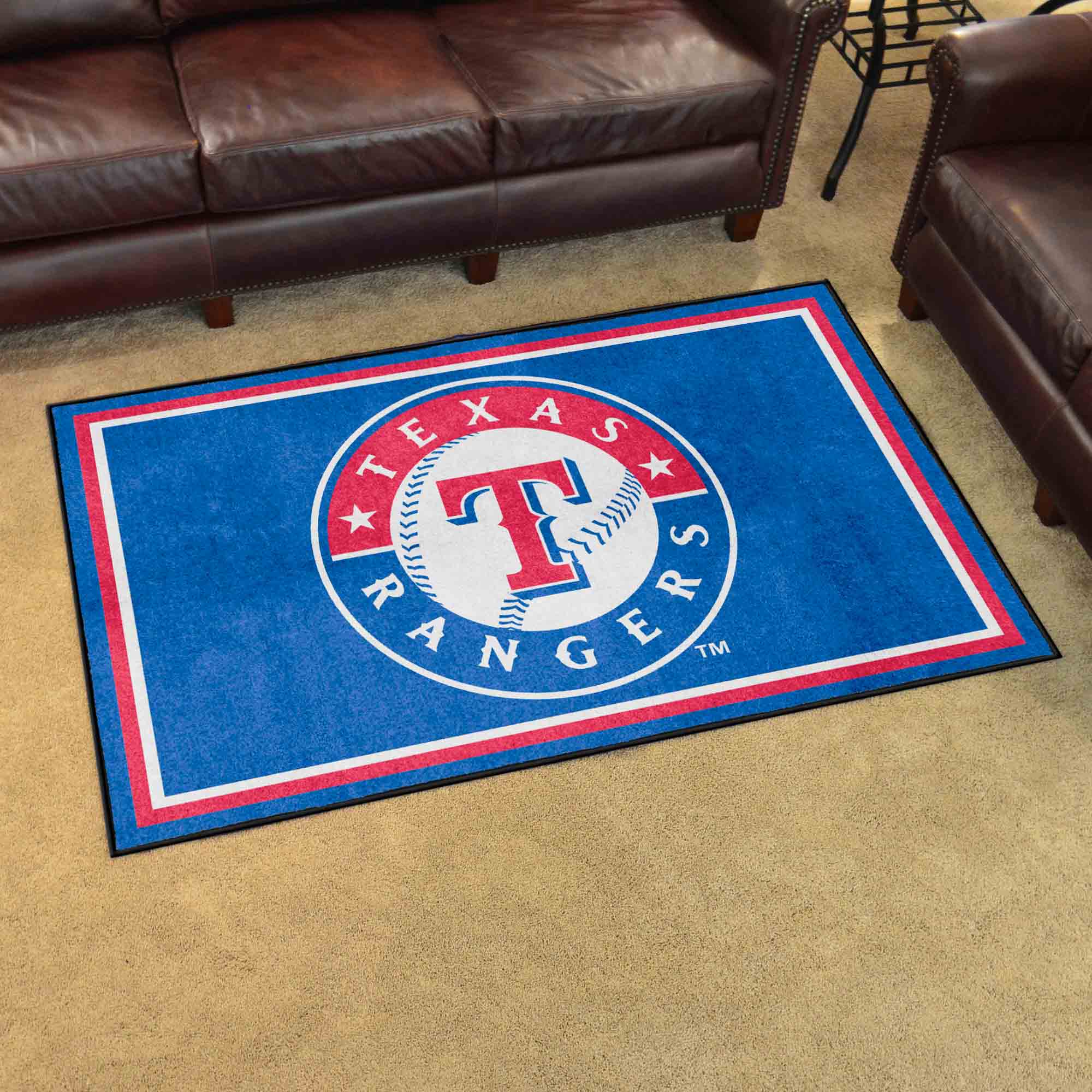 MLB - Texas Rangers 4x6 Rug - Image 2
