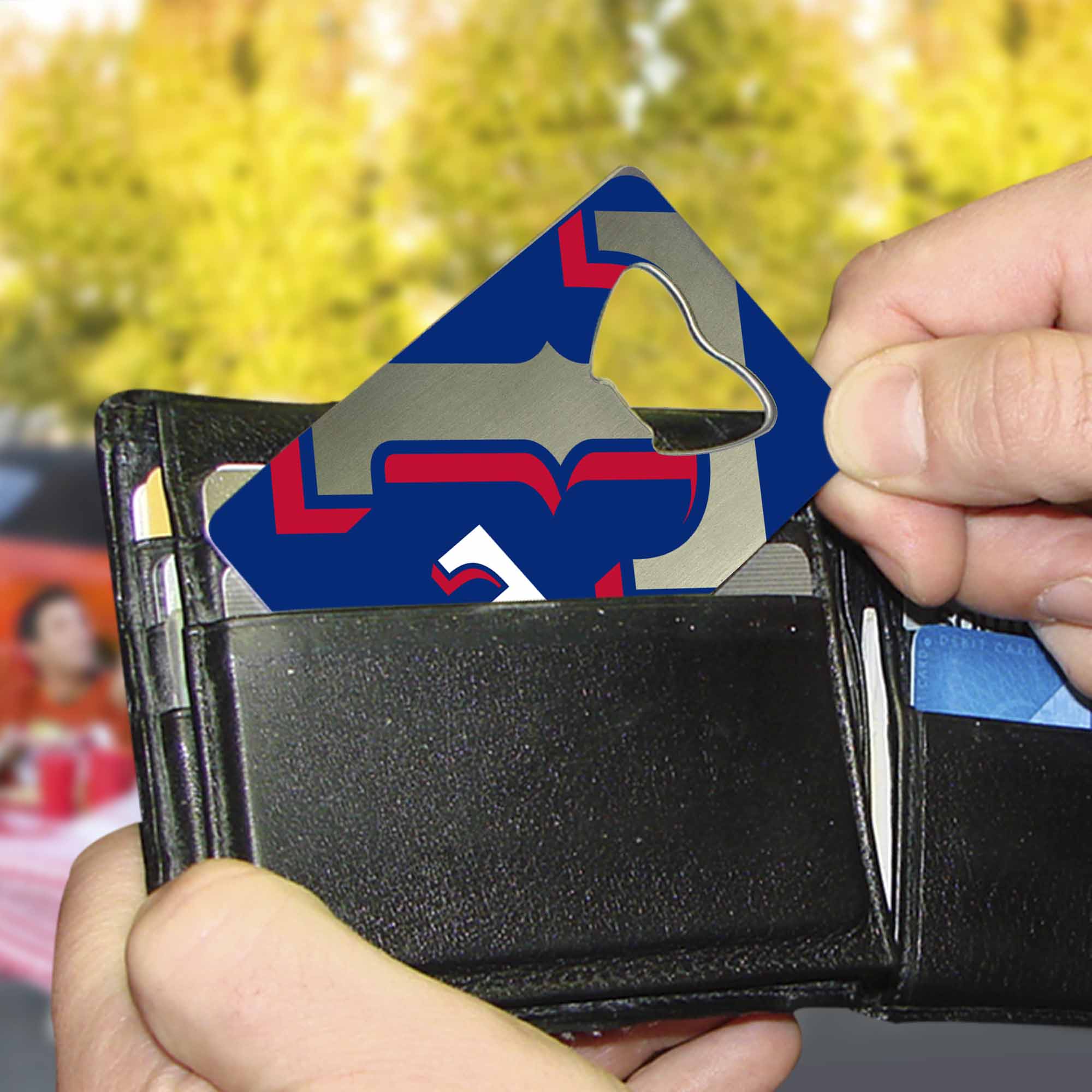 MLB - Texas Rangers Credit Card Bottle Opener - Image 2