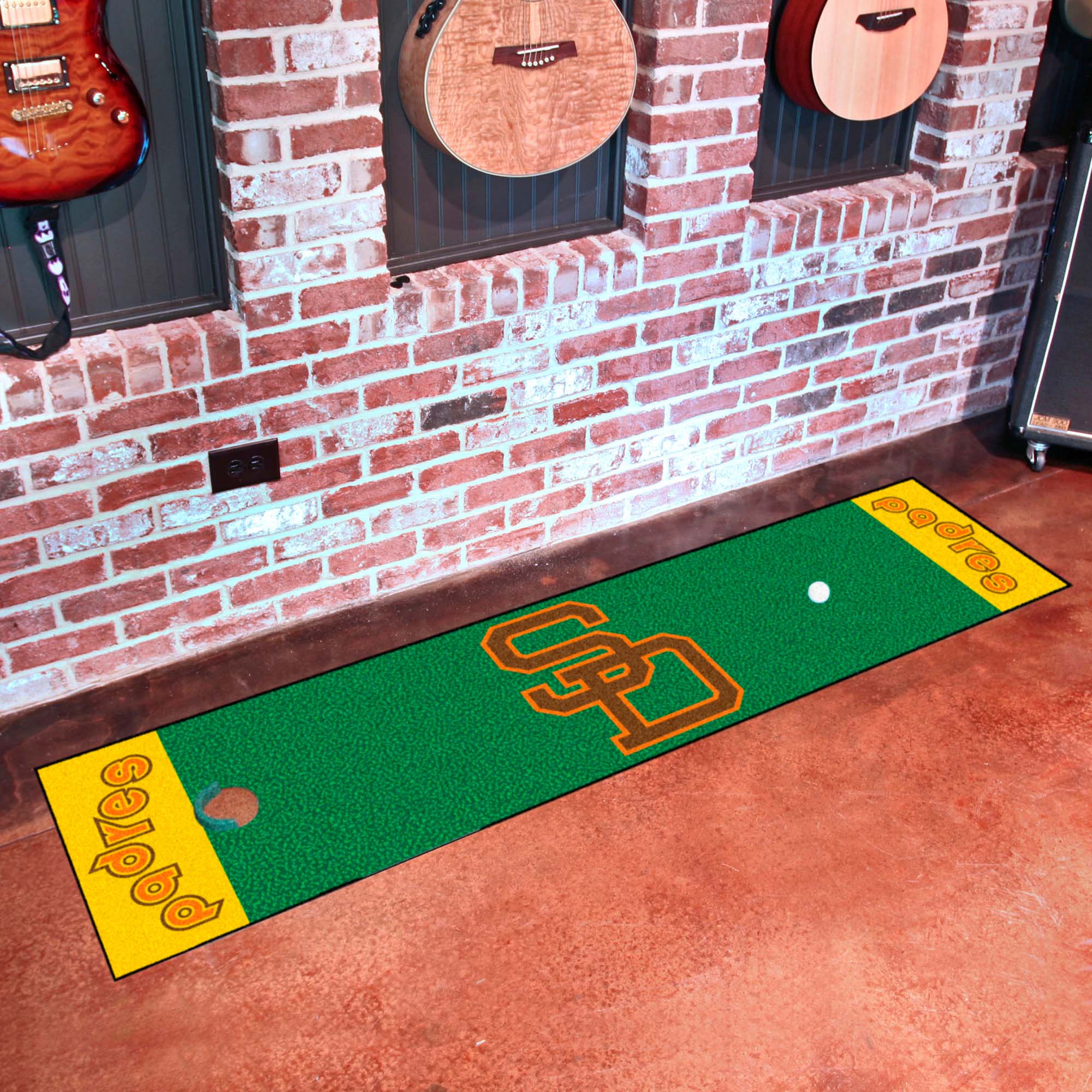 MLBCC – San Diego Padres Putting Green Mat - Image 2