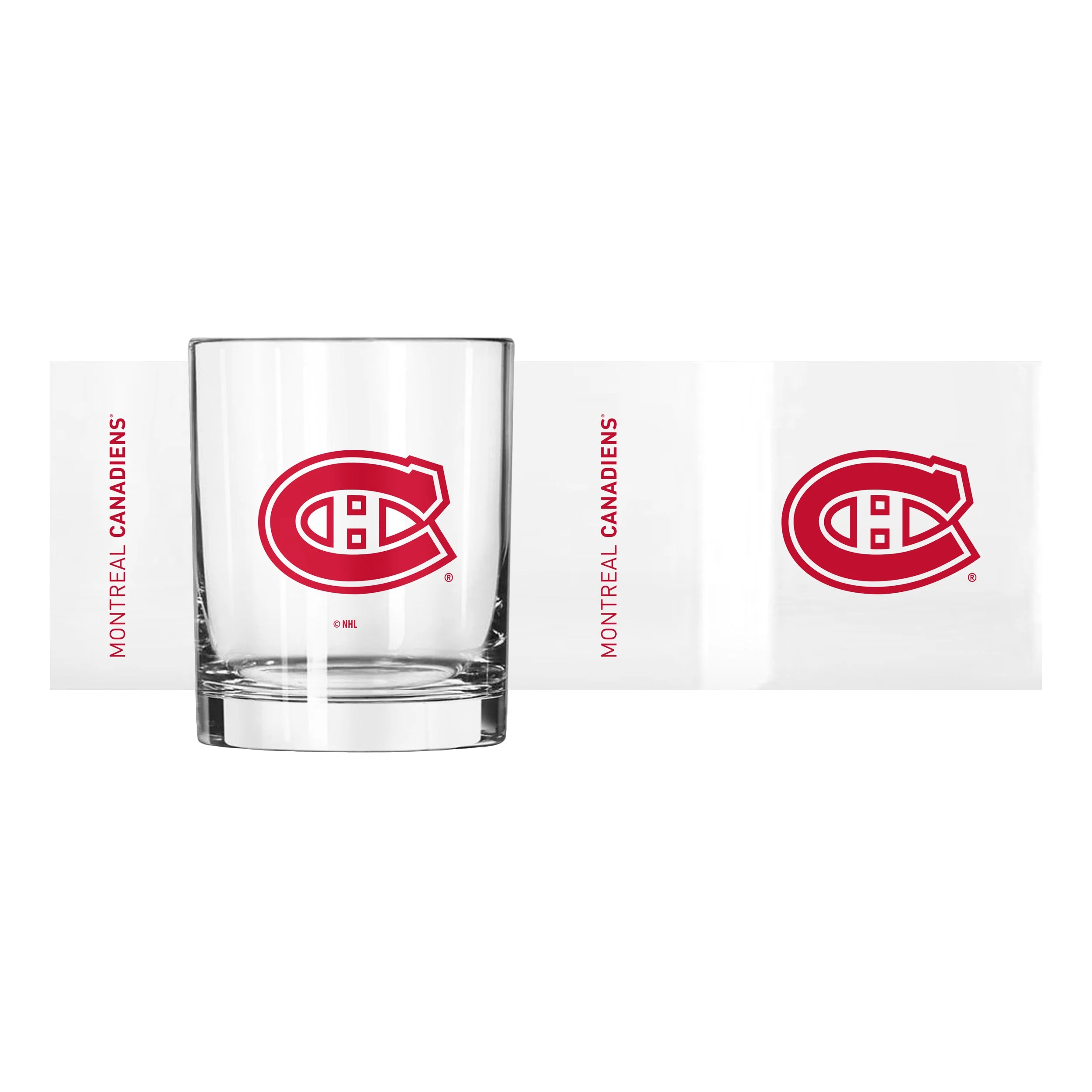 Montreal Canadiens 14oz Gameday Rocks Glass - Image 2