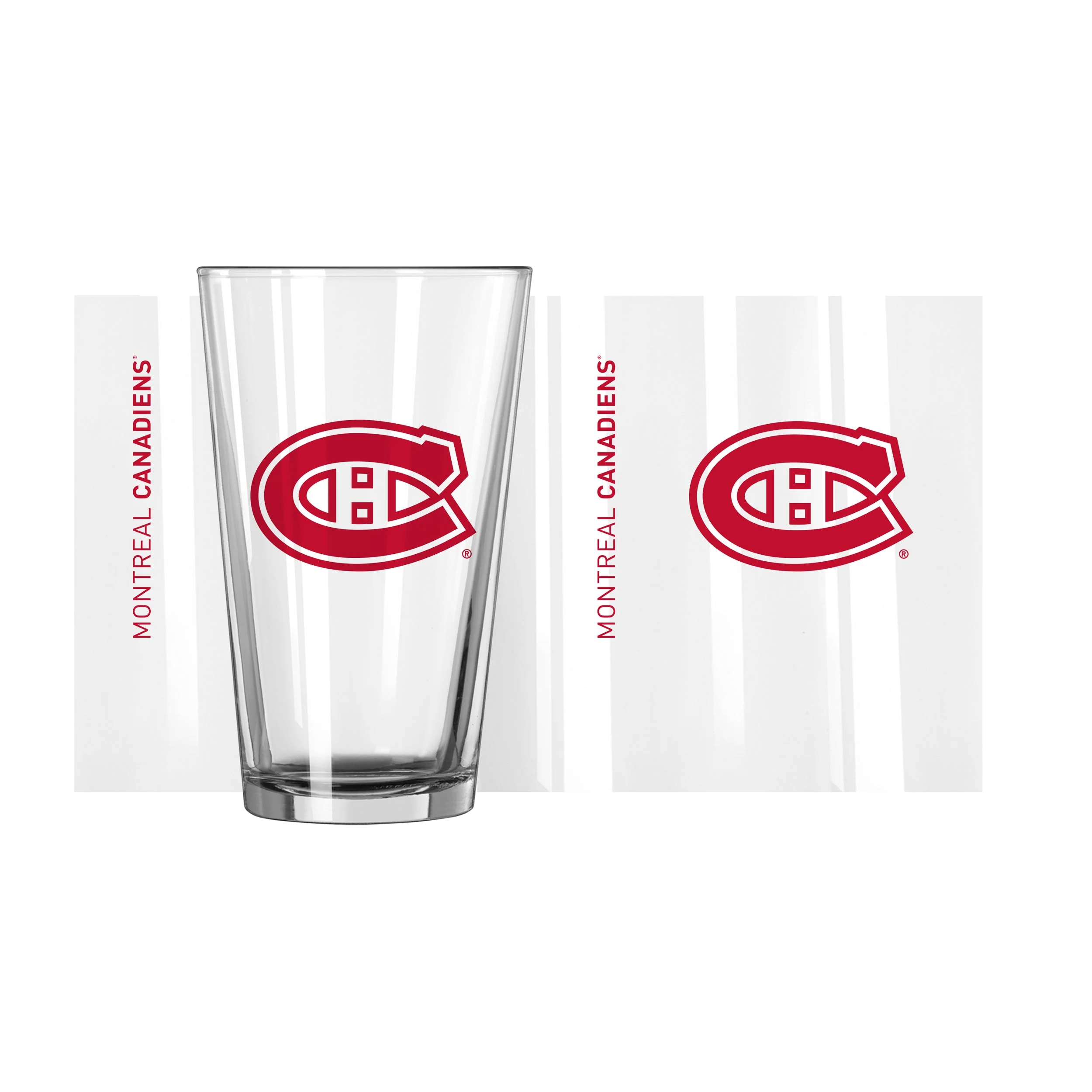 Montreal Canadiens 16oz Gameday Pint Glass - Image 2