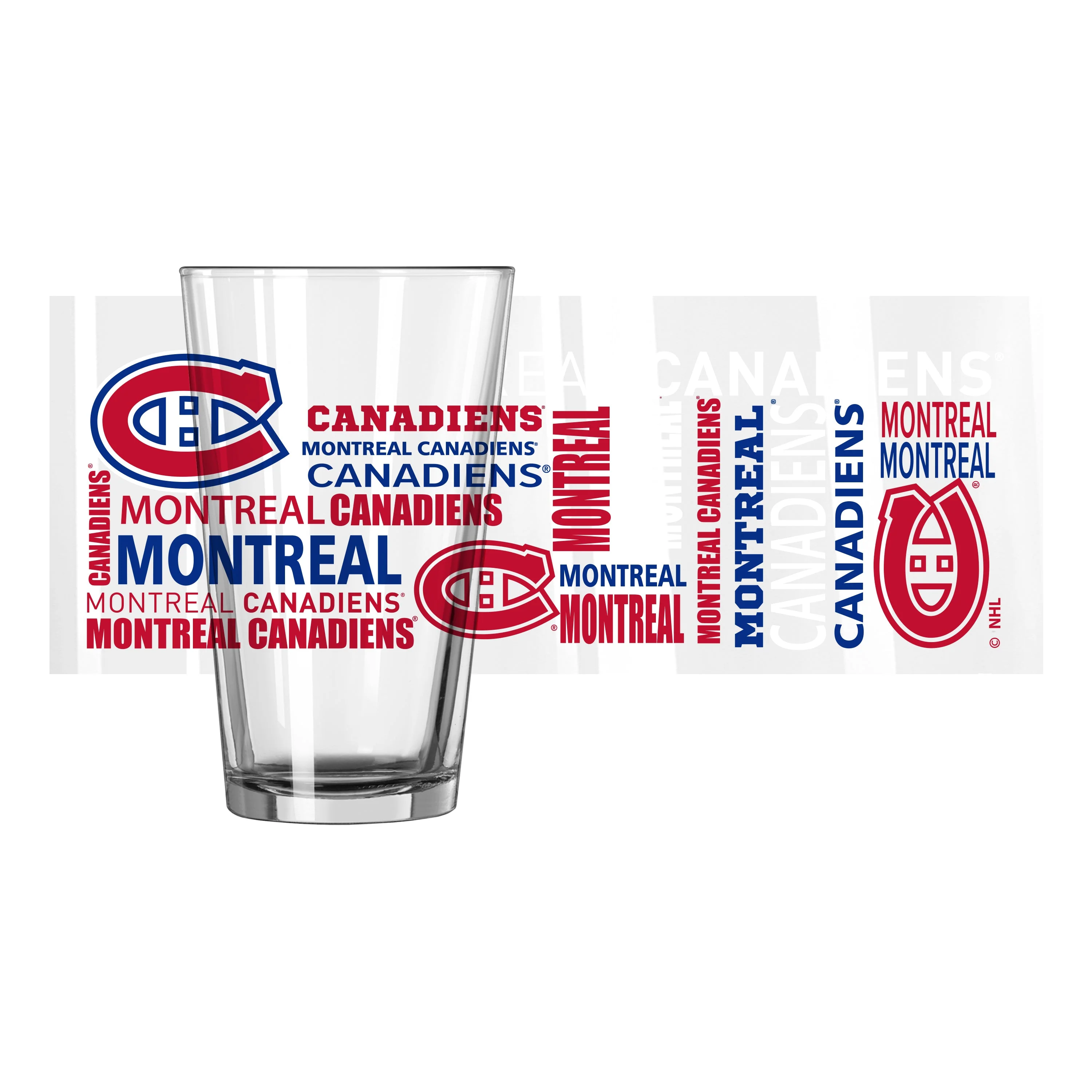 Montreal Canadiens 16oz Spirit Pint Glass - Image 2