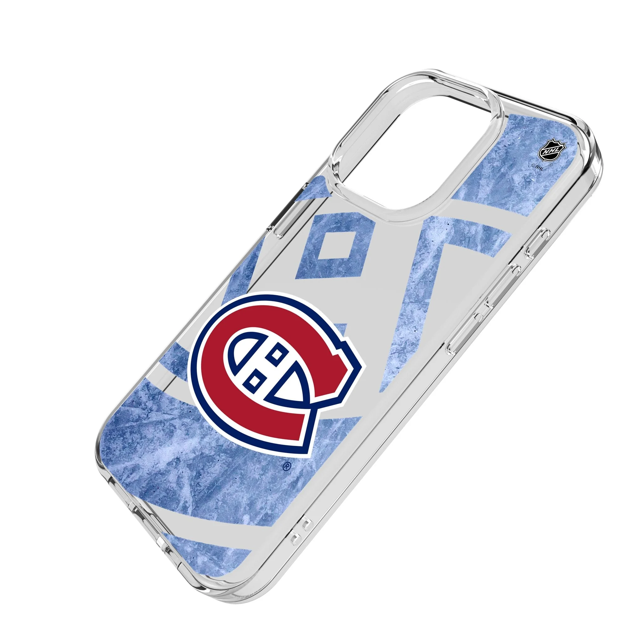 Montreal Canadiens Ice Tilt Clear Phone Case for Apple iPhone - Image 2
