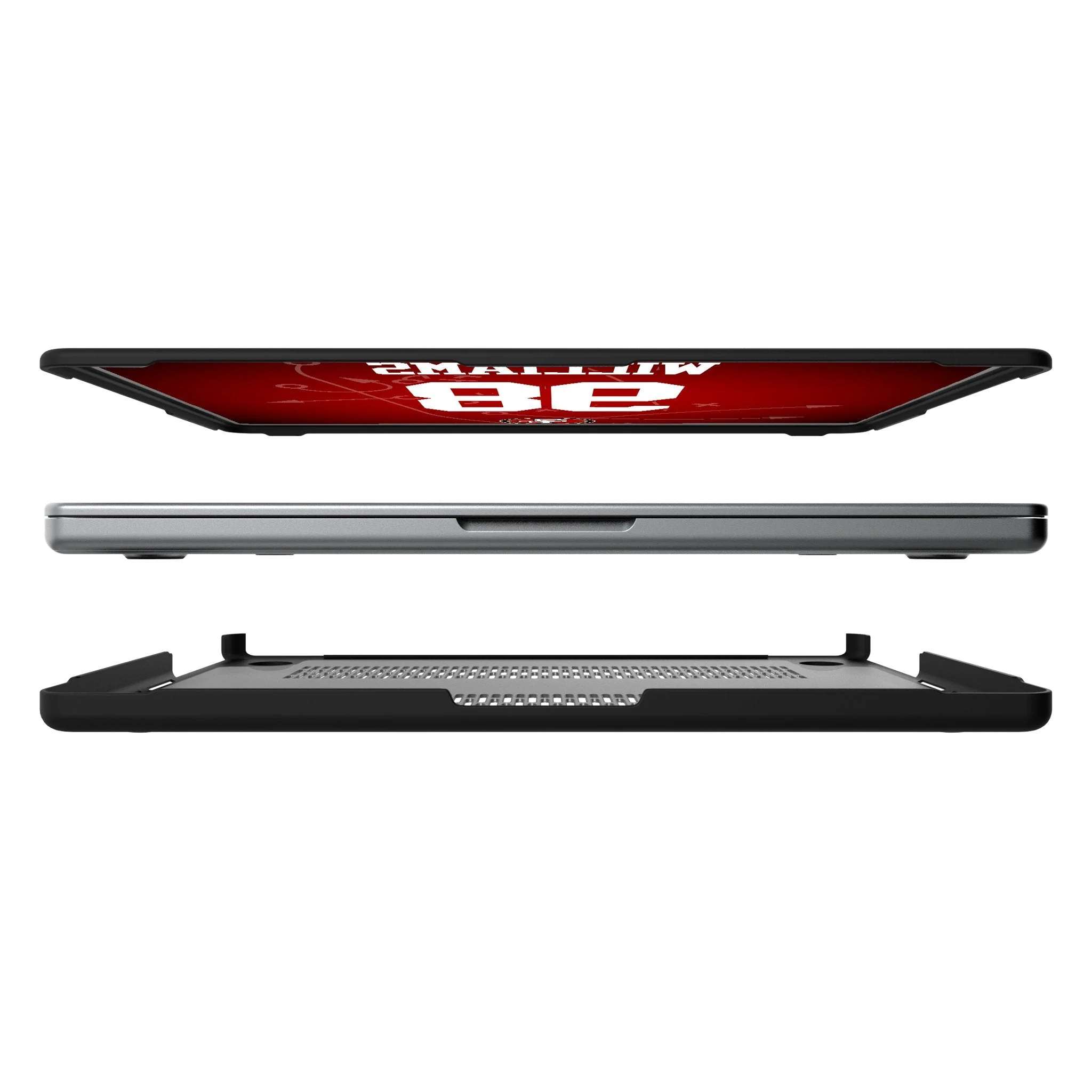 Mykel Williams San Francisco 49ers 98 Game Tactic Laptop Case for Apple MacBook - Image 7