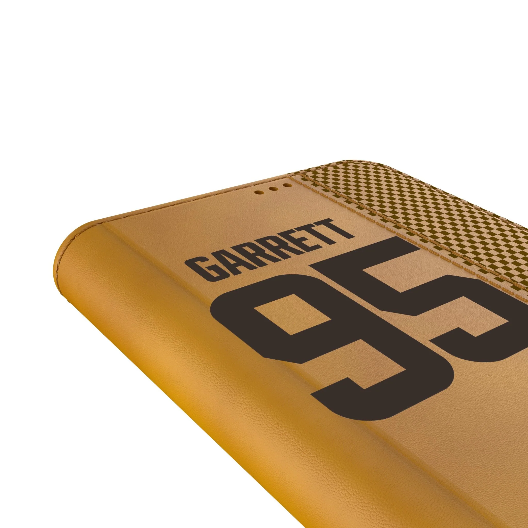 Myles Garrett Cleveland Browns 95 Game Tactic Folio Phone Case for Samsung Galaxy - Image 5