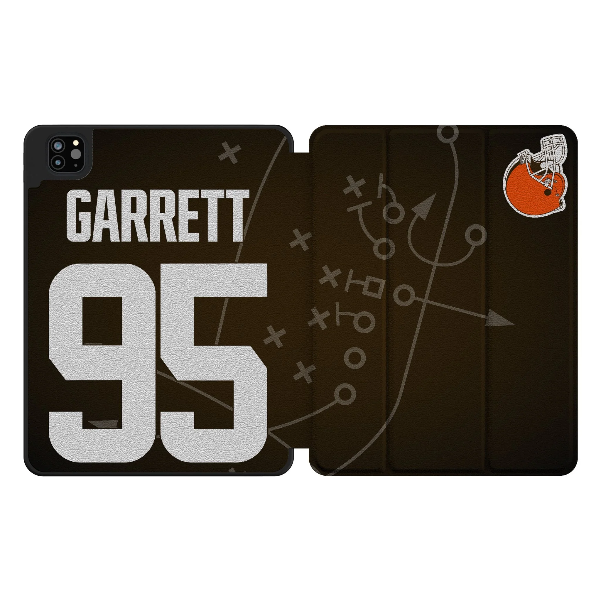 Myles Garrett Cleveland Browns 95 Ready Tablet Case for Apple iPad