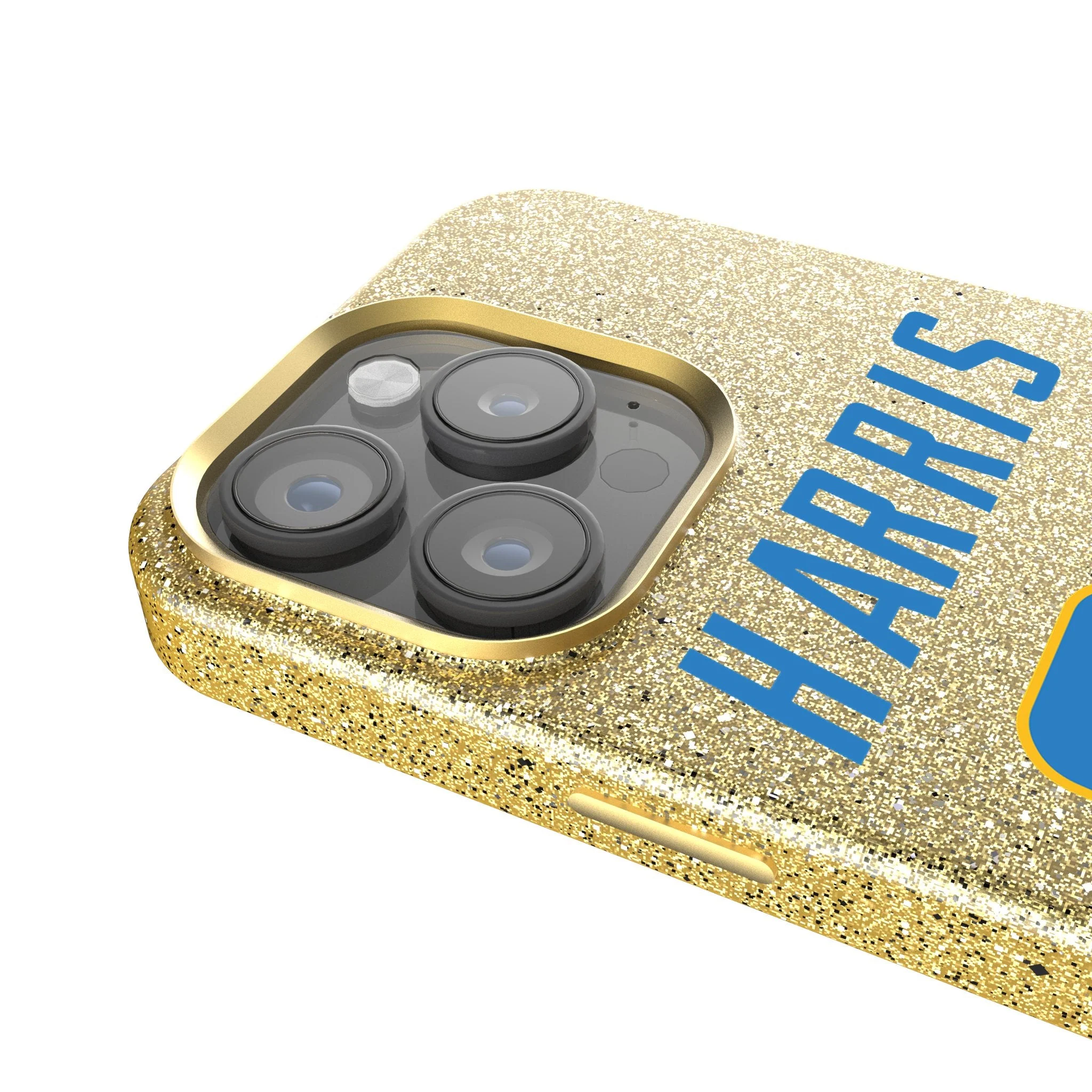 Najee Harris Los Angeles Chargers 22 Game Tactic Bling Phone Case for Apple iPhone - Image 4