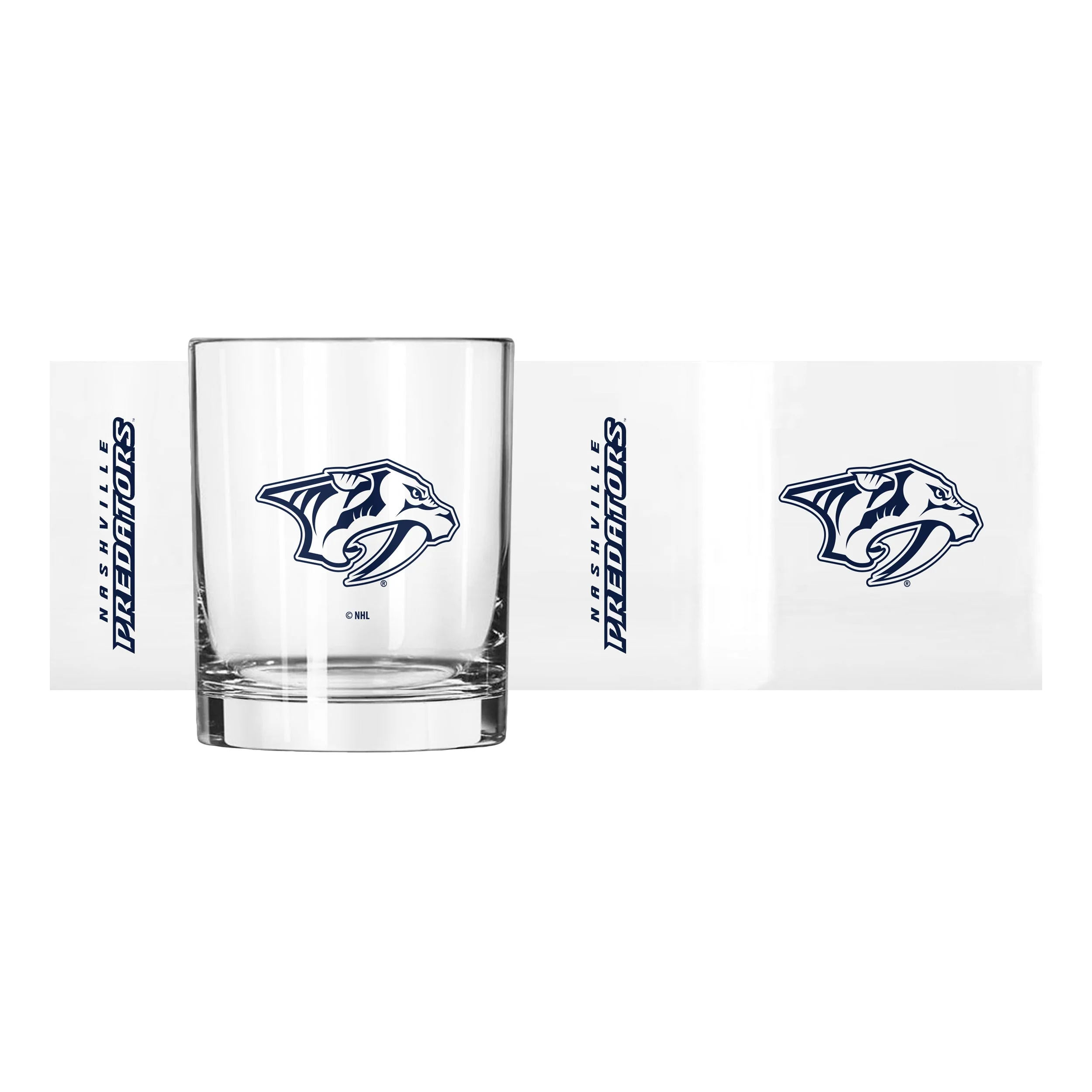 Nashville Predators 14oz Gameday Rocks Glass - Image 2