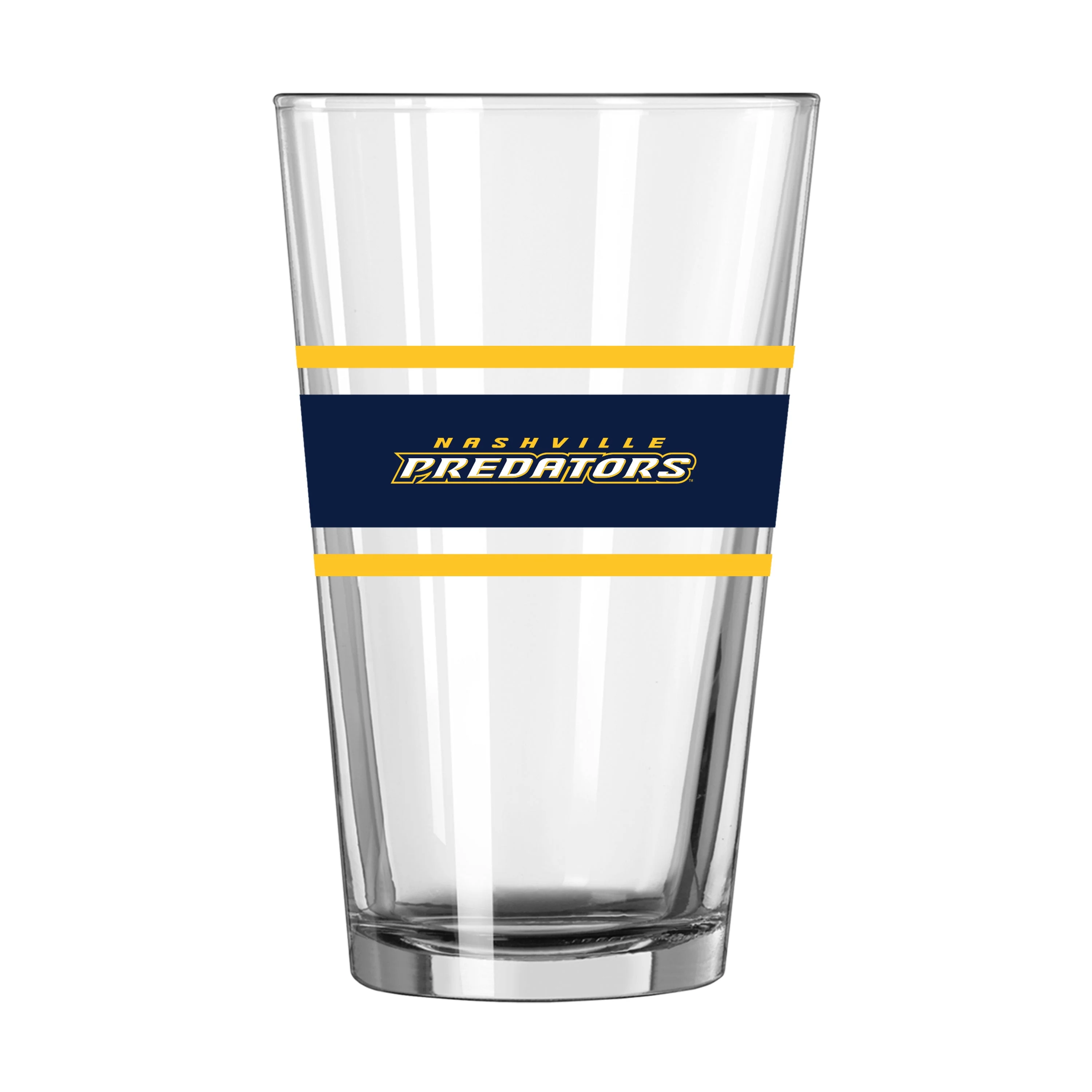 Nashville Predators 16oz Stripe Pint Glass - Image 2