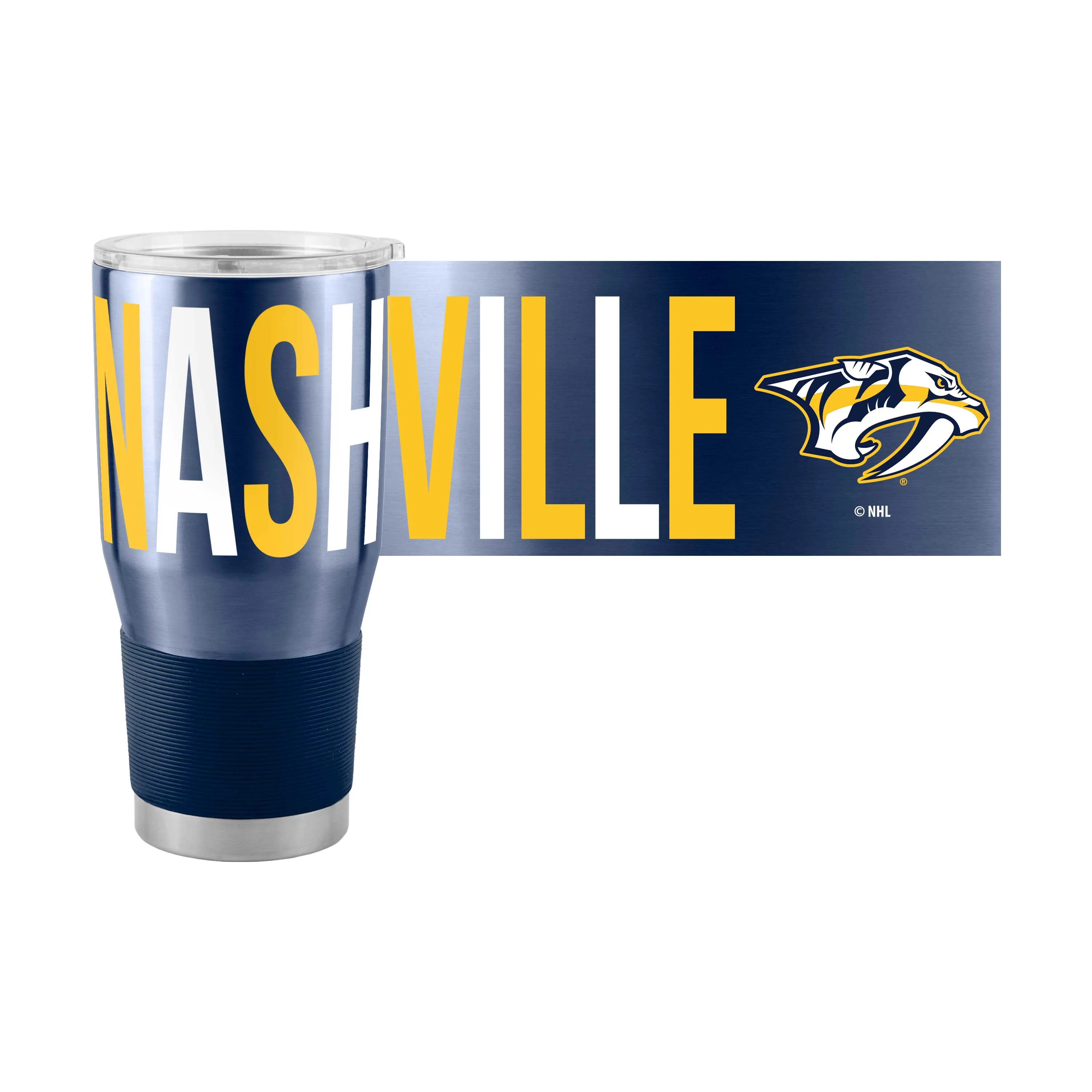 Nashville Predators 30oz Overtime Stainless Tumbler - Image 2