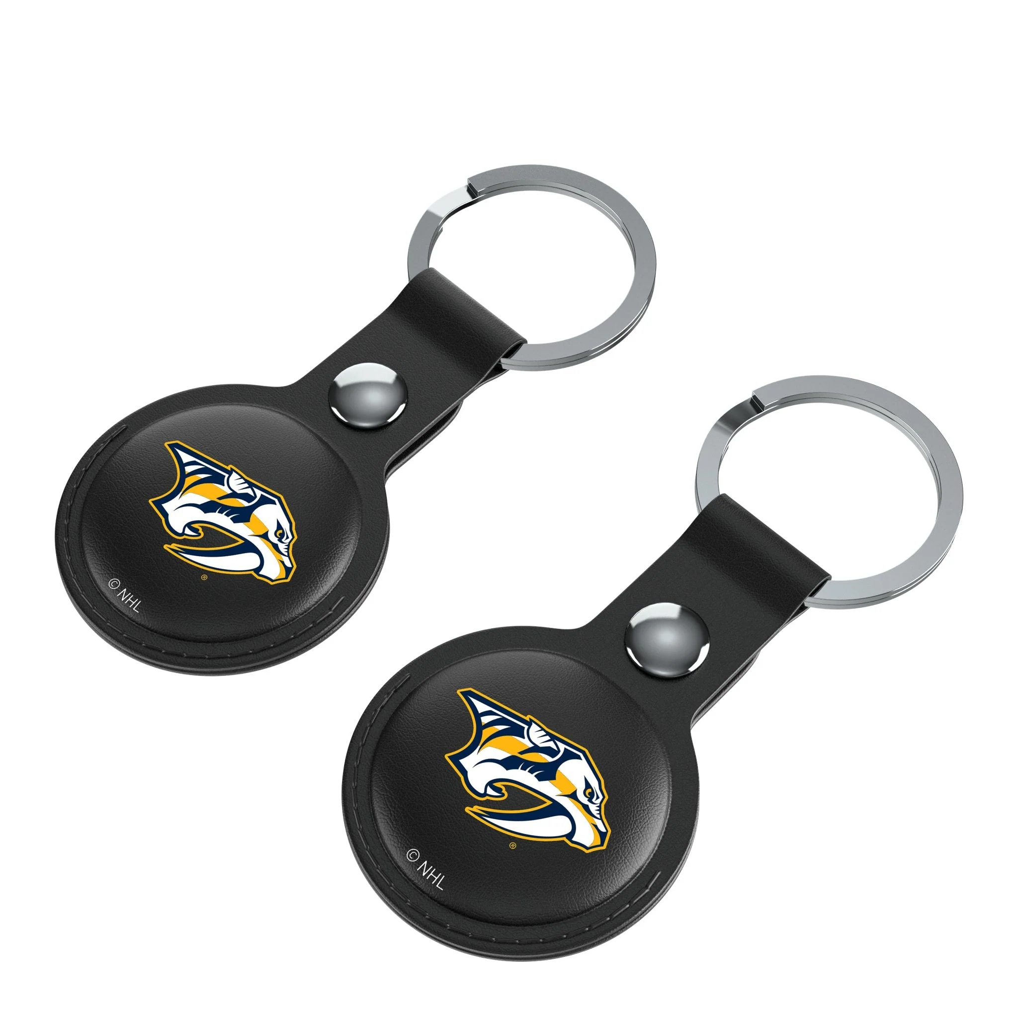Nashville Predators Insignia Black Airtag Holder 2-Pack - Image 3