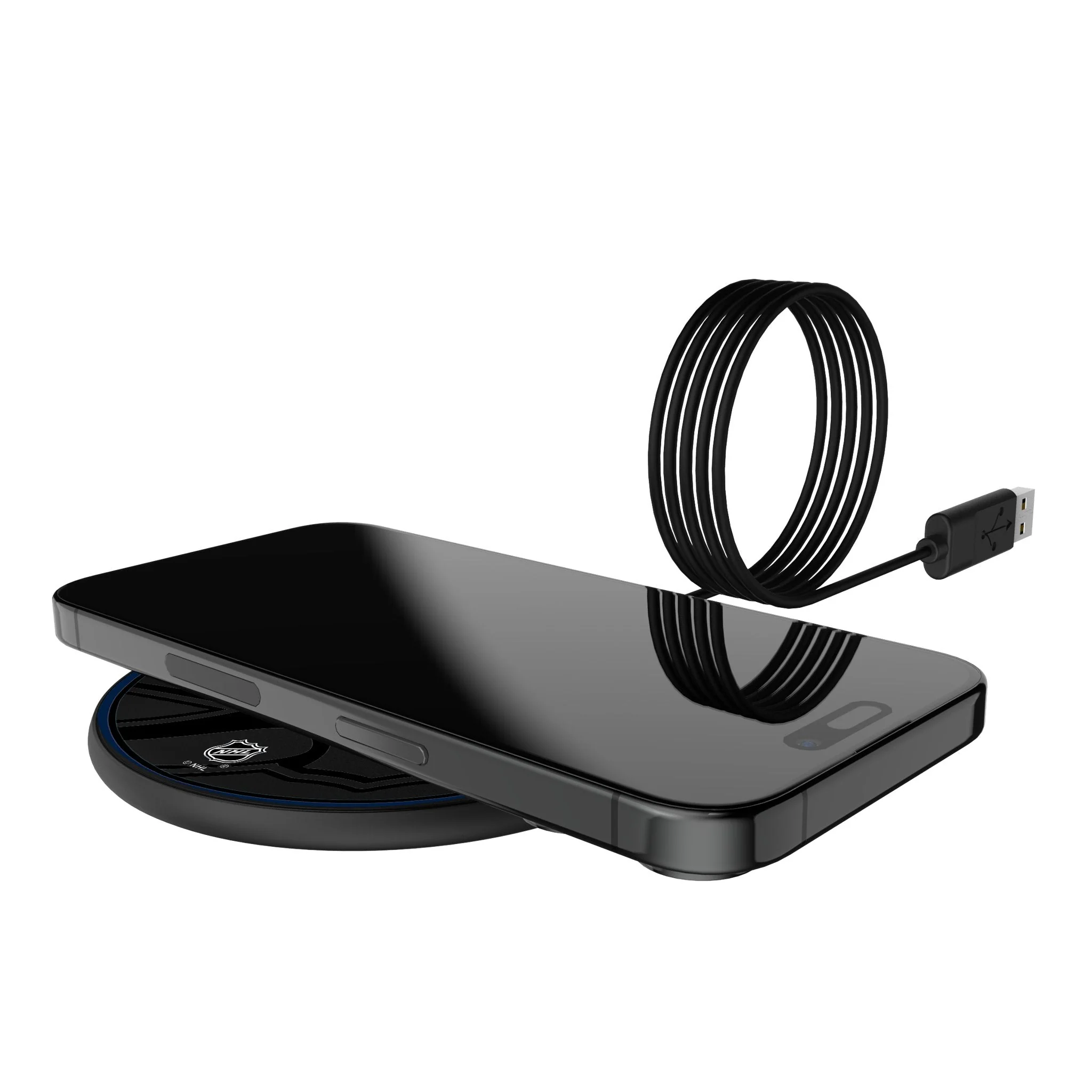 Nashville Predators Monocolor Tilt 15-Watt Wireless Charger - Image 5