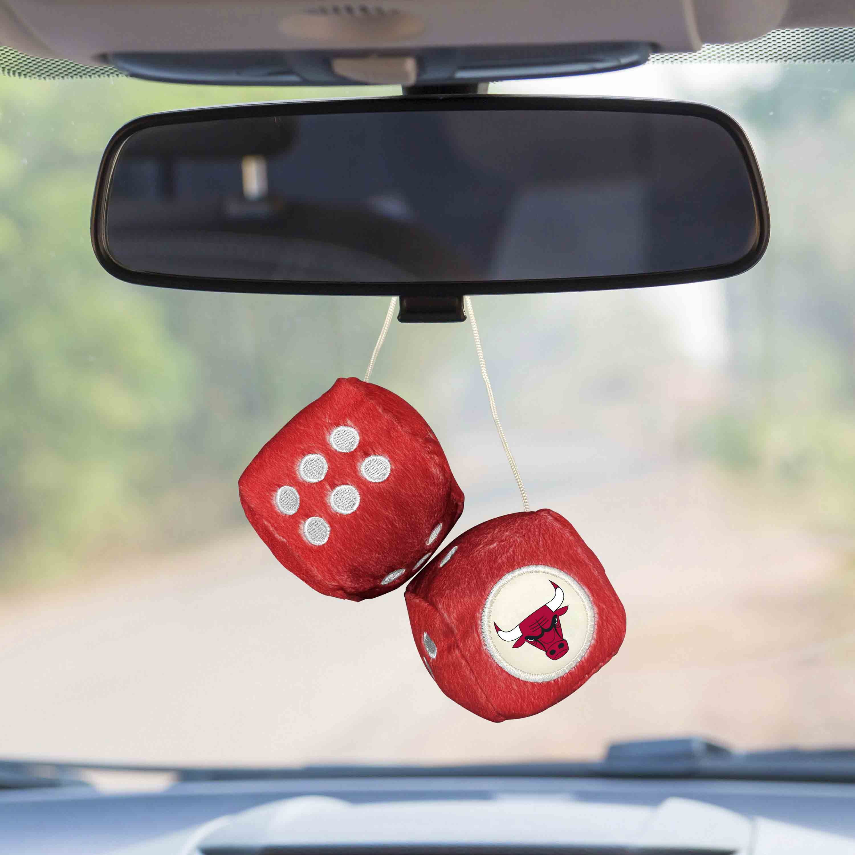 NBA - Chicago Bulls Fuzzy Dice - Image 2