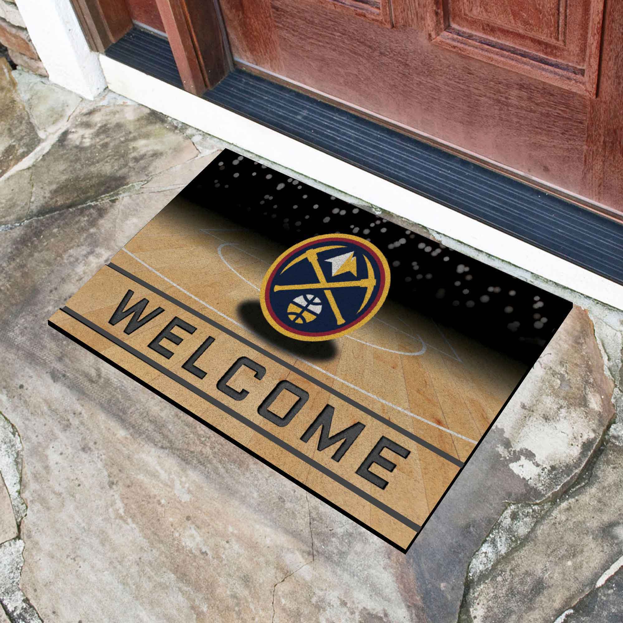 NBA - Denver Nuggets Crumb Rubber Door Mat - Image 2
