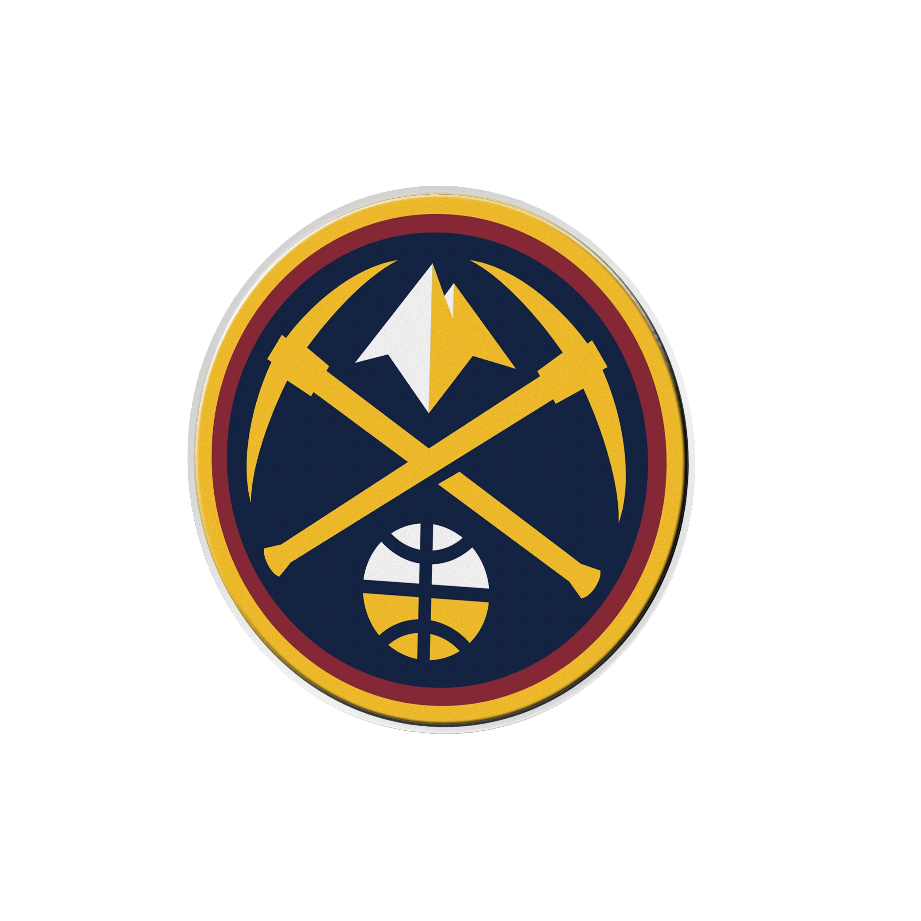 NBA - Denver Nuggets Embossed Color Emblem