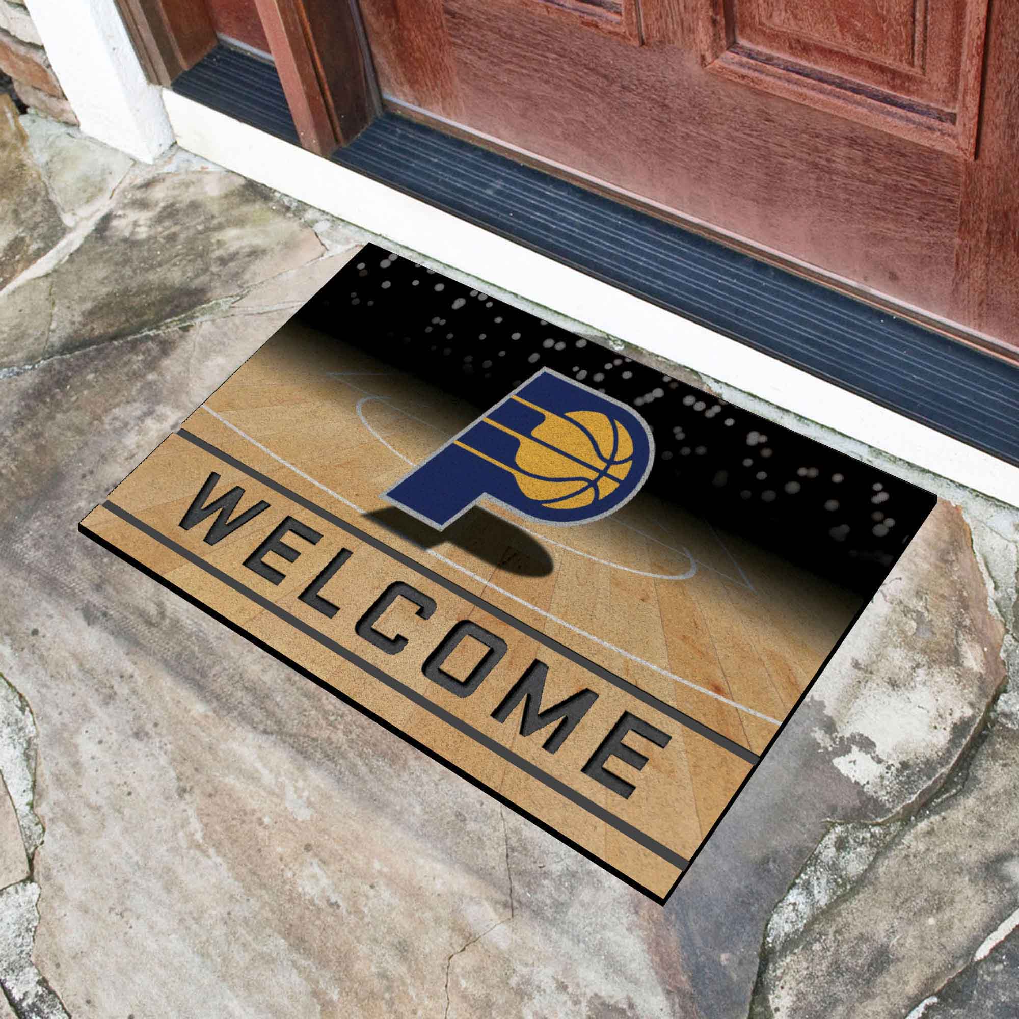 NBA - Indiana Pacers Crumb Rubber Door Mat - Image 2