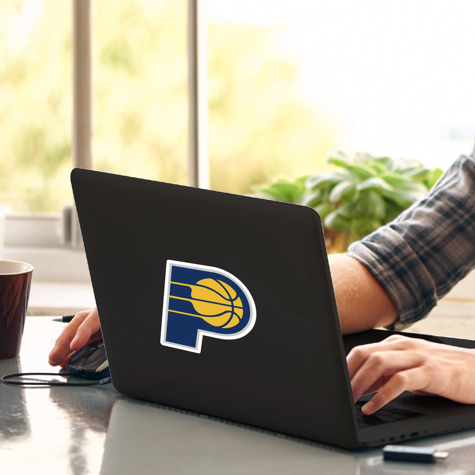 NBA - Indiana Pacers Matte Decal - Image 2