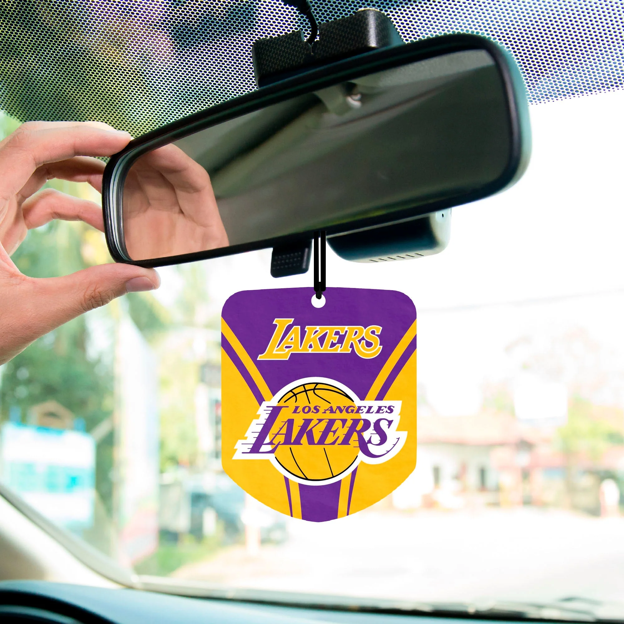 NBA - Los Angeles Lakers Air Freshener 2-pk - Image 2