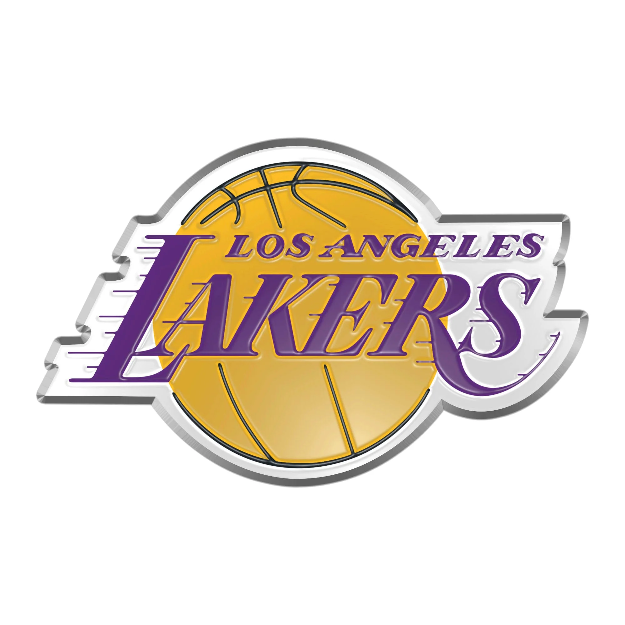 NBA - Los Angeles Lakers Embossed Color Emblem