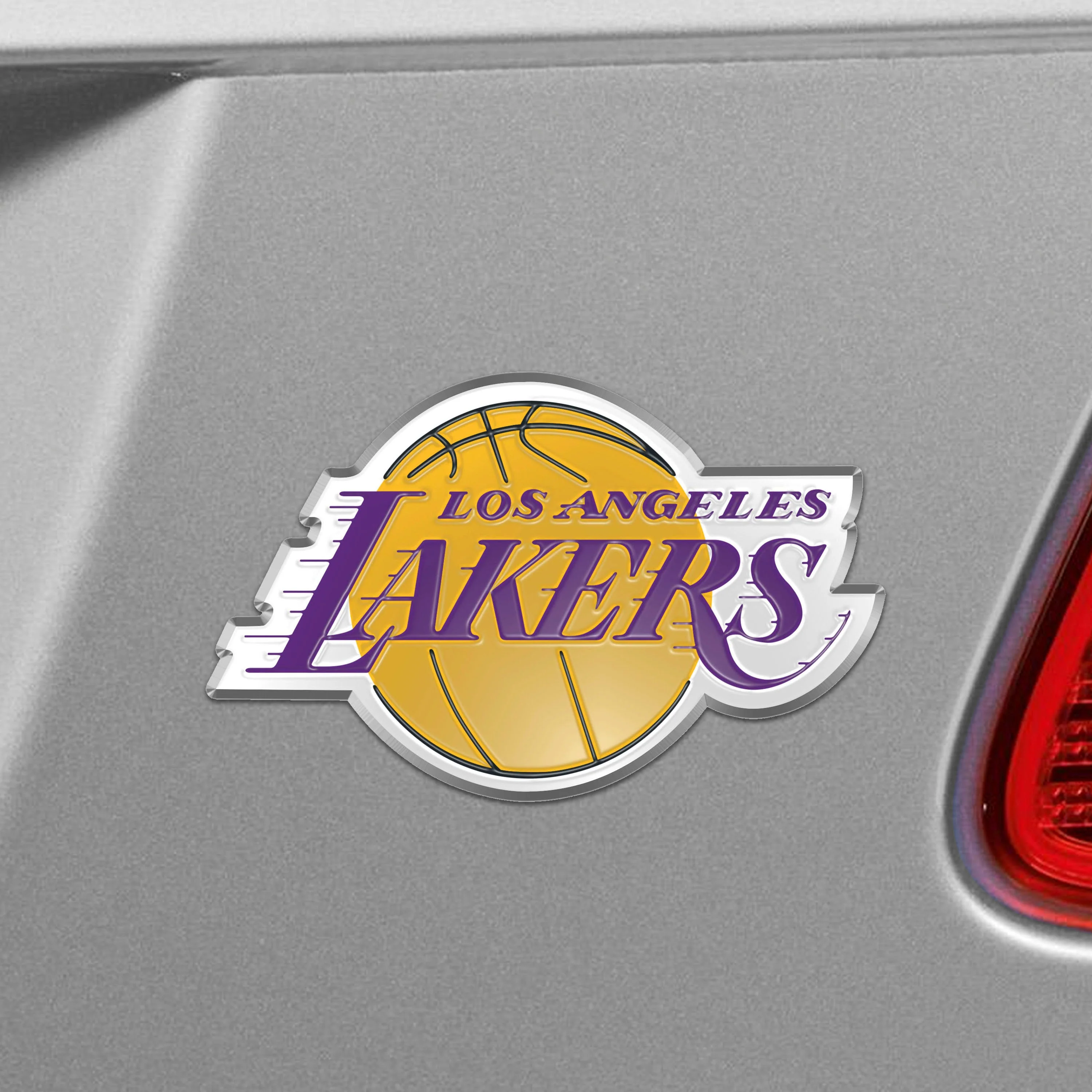 NBA - Los Angeles Lakers Embossed Color Emblem - Image 2