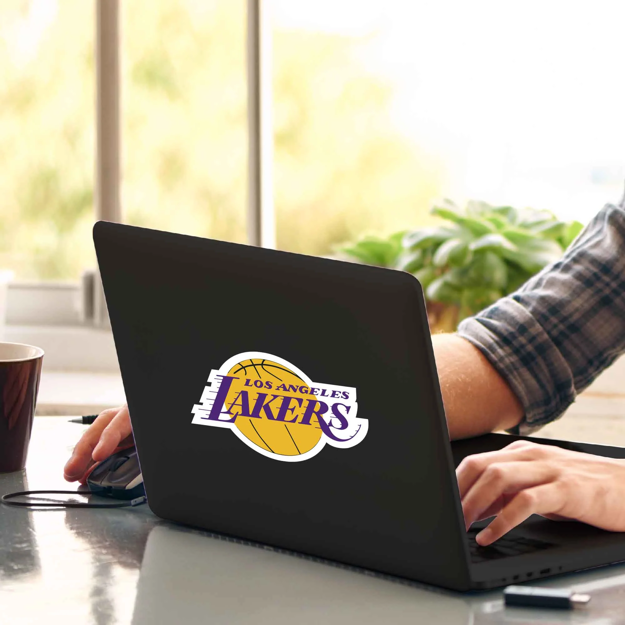 NBA - Los Angeles Lakers Matte Decal - Image 2