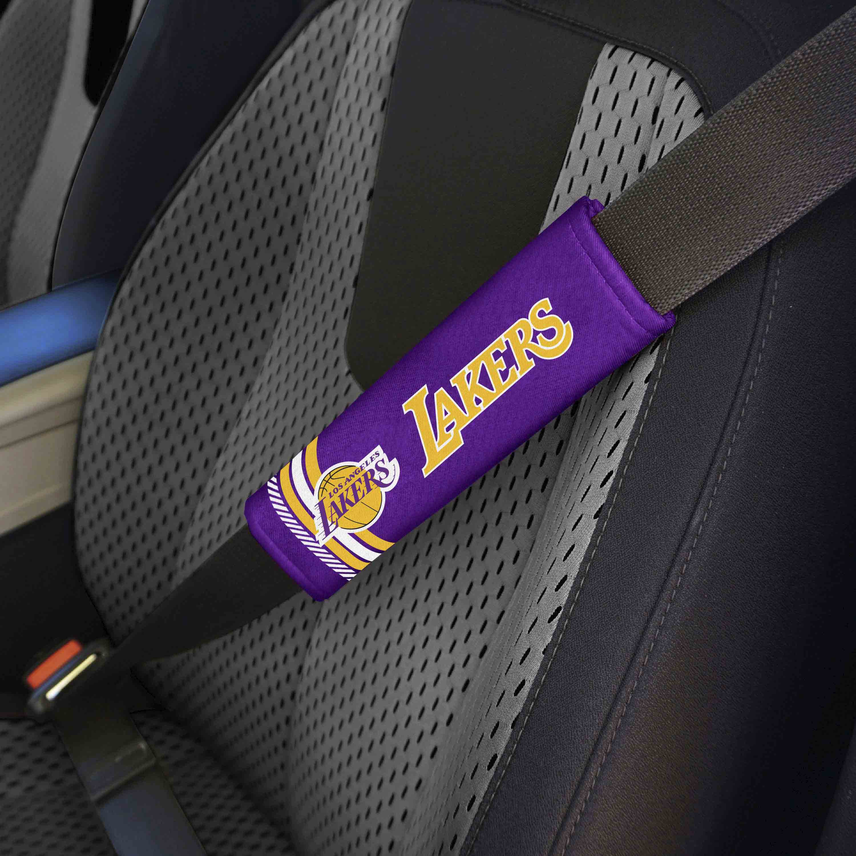 NBA - Los Angeles Lakers Rally Seatbelt Pad - Pair - Image 2