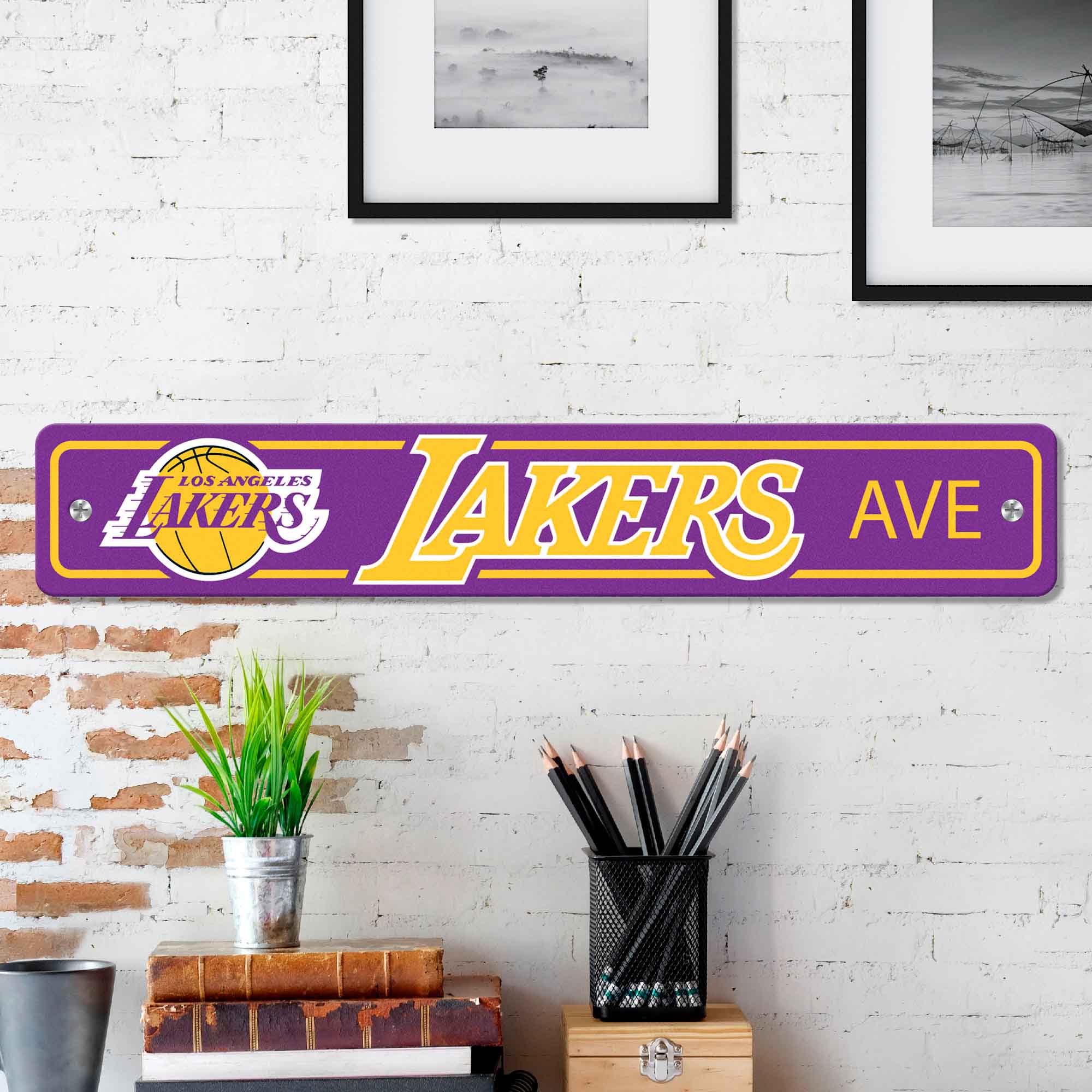 NBA - Los Angeles Lakers Street Sign - Image 2
