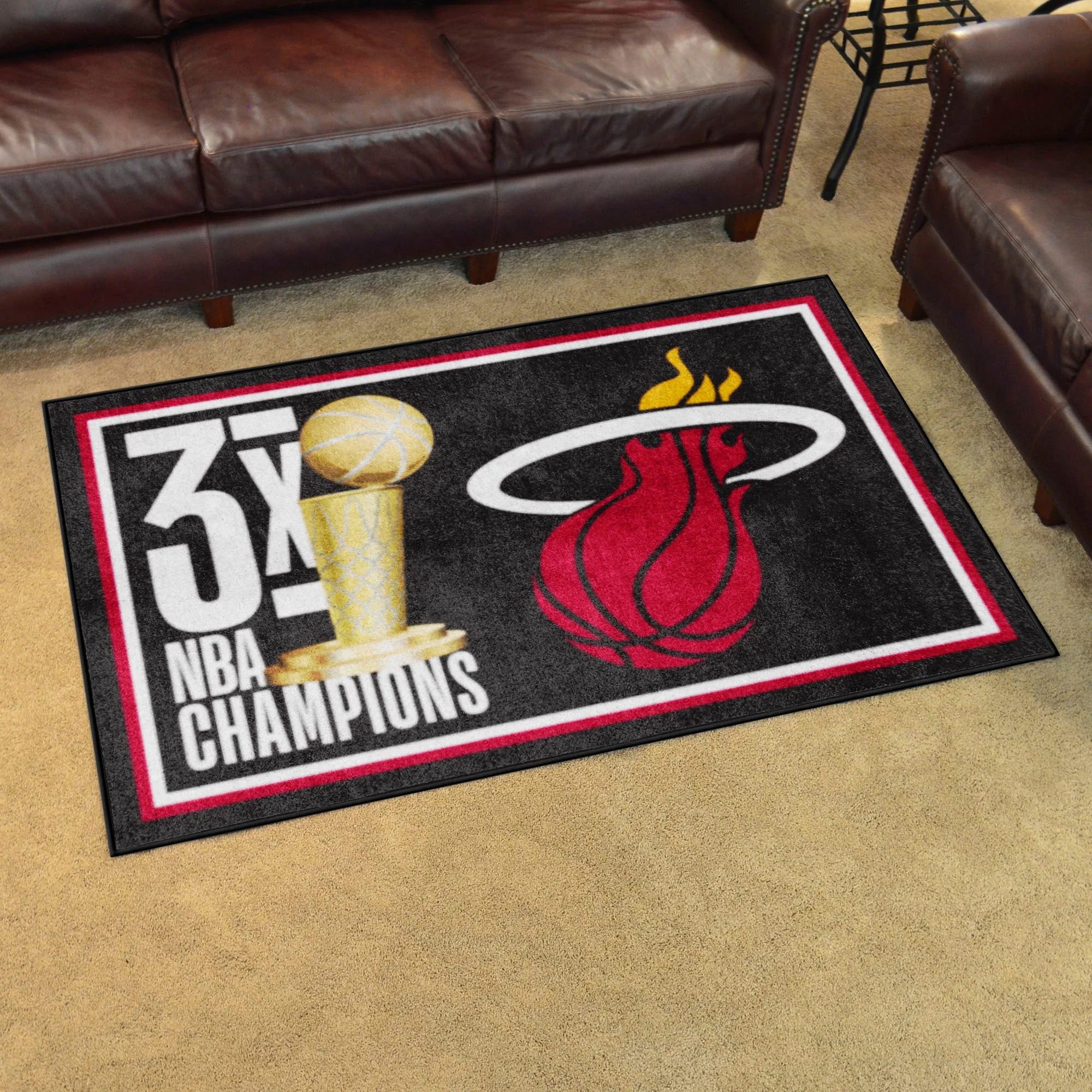 NBA - Miami Heat 4x6 Rug - Image 2