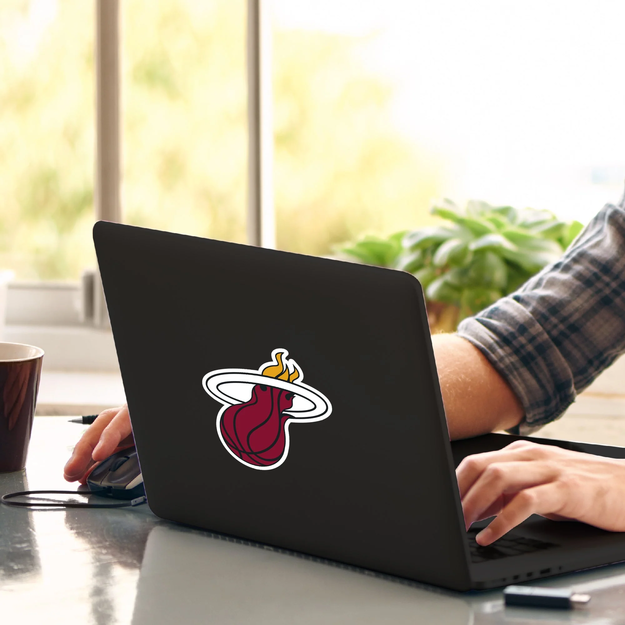 NBA - Miami Heat Matte Decal - Image 2