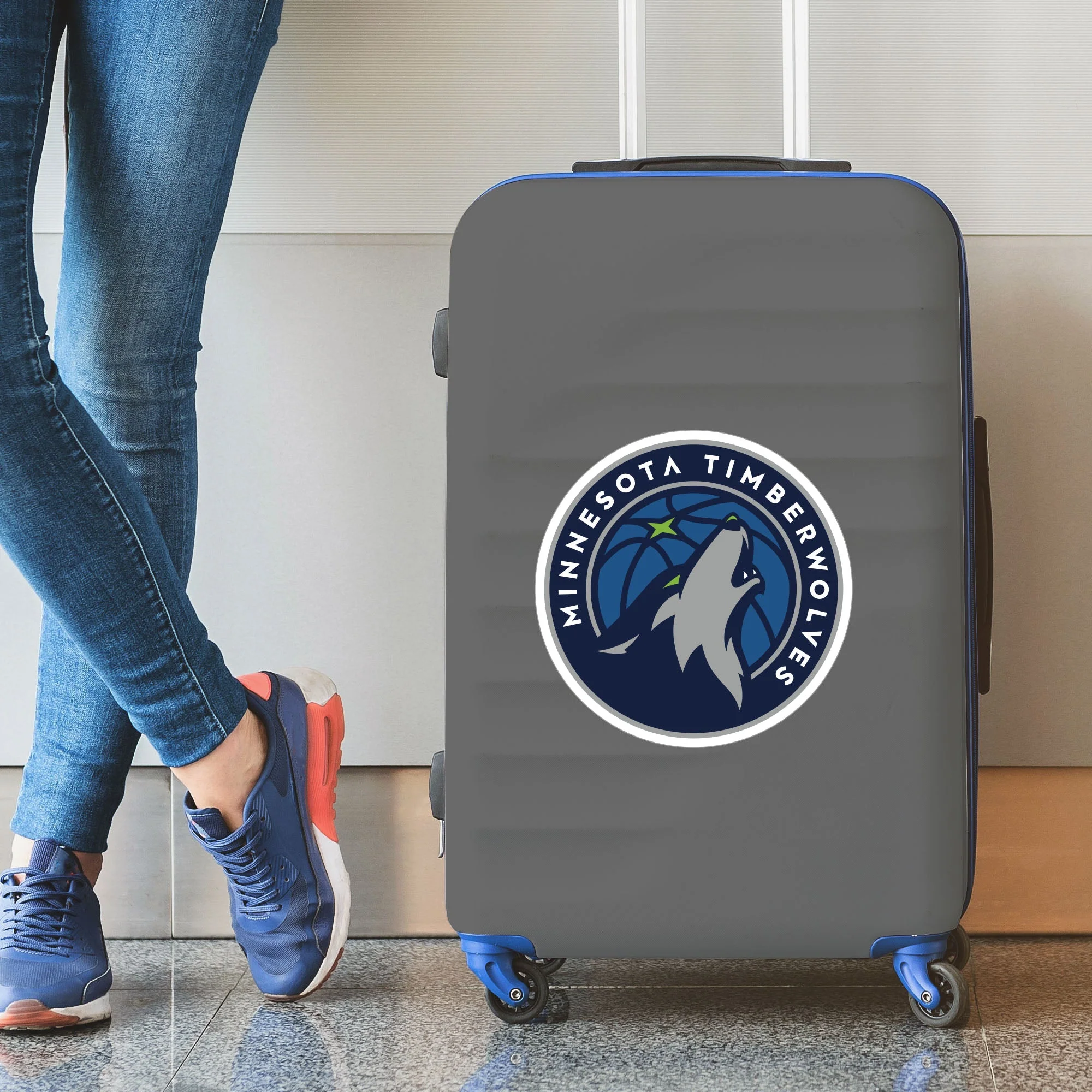 NBA - Minnesota Timberwolves Large Decal - Image 2