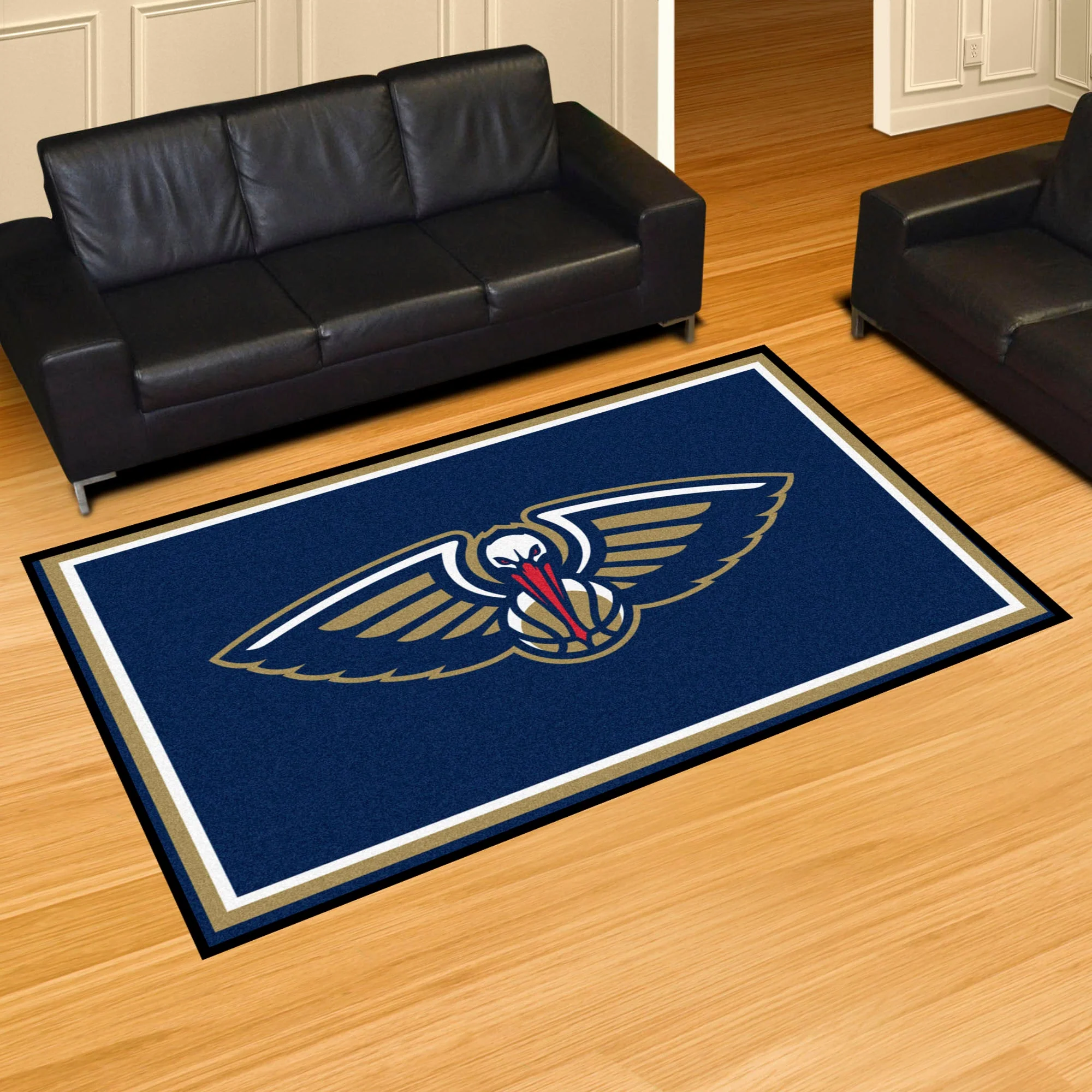 NBA - New Orleans Pelicans 5x8 Rug - Image 2