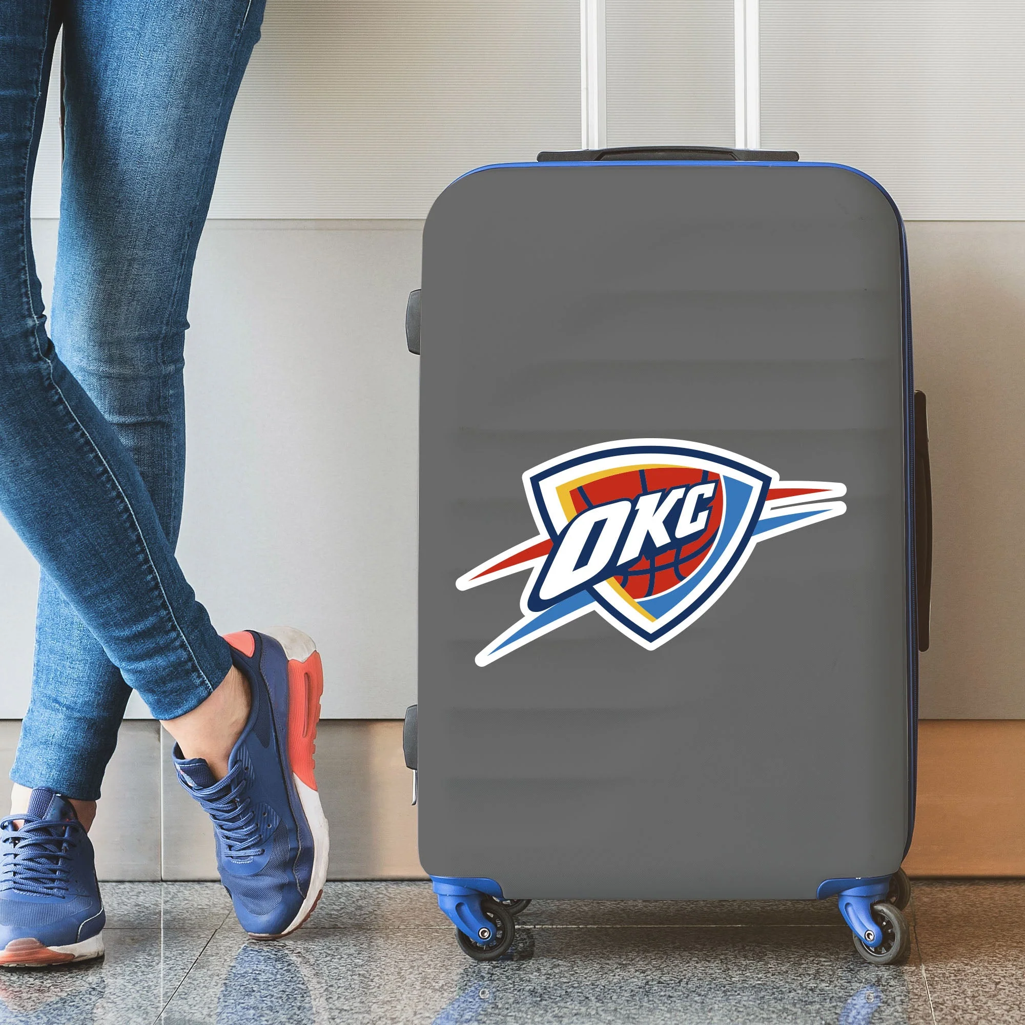 NBA - Oklahoma City Thunder Large Decal - Image 2