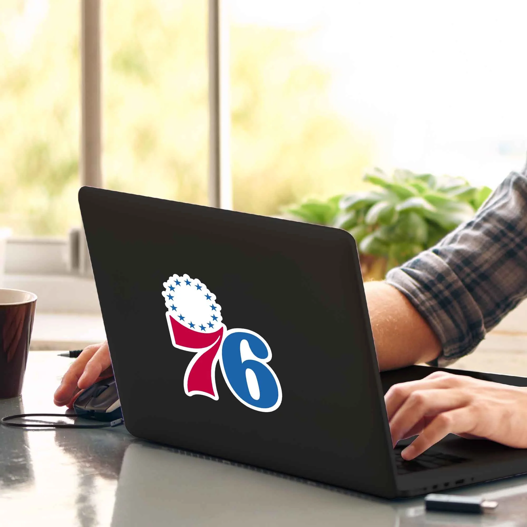 NBA - Philadelphia 76ers Matte Decal - Image 2