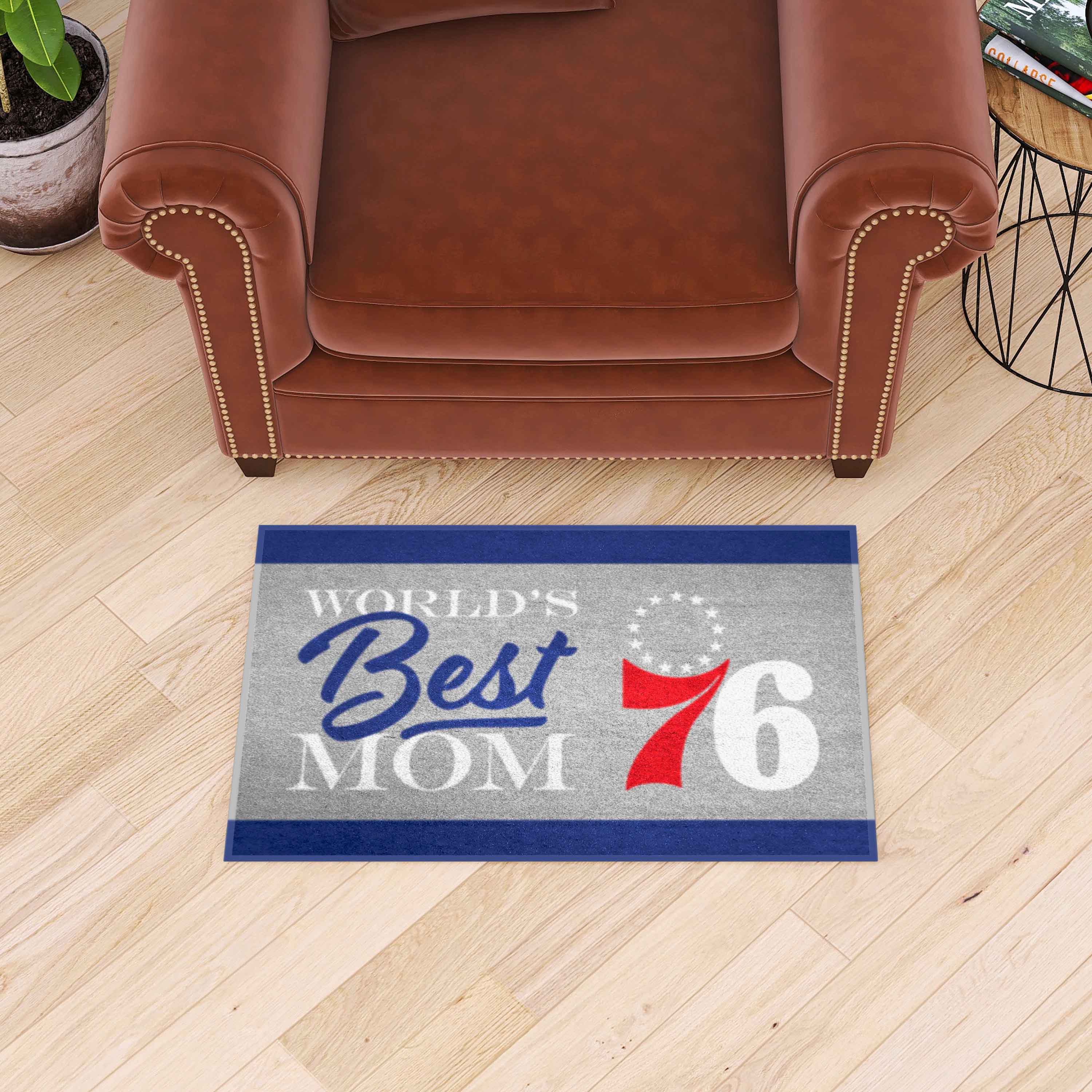 NBA - Philadelphia 76ers Starter Mat - Worlds Best Mom - Image 2