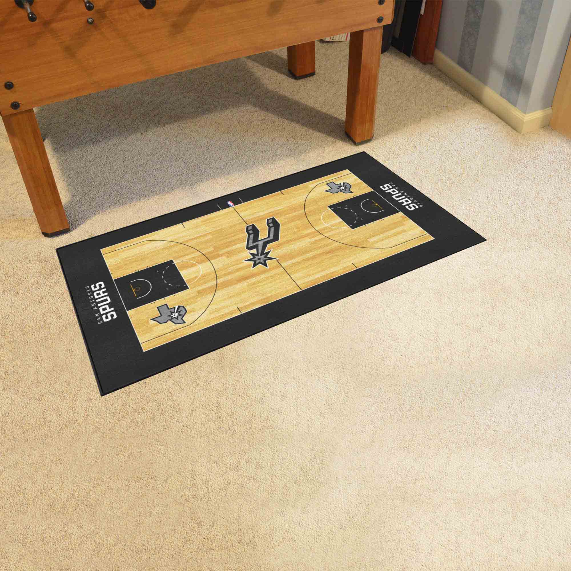NBA - San Antonio Spurs NBA Court Large Runner - Image 2