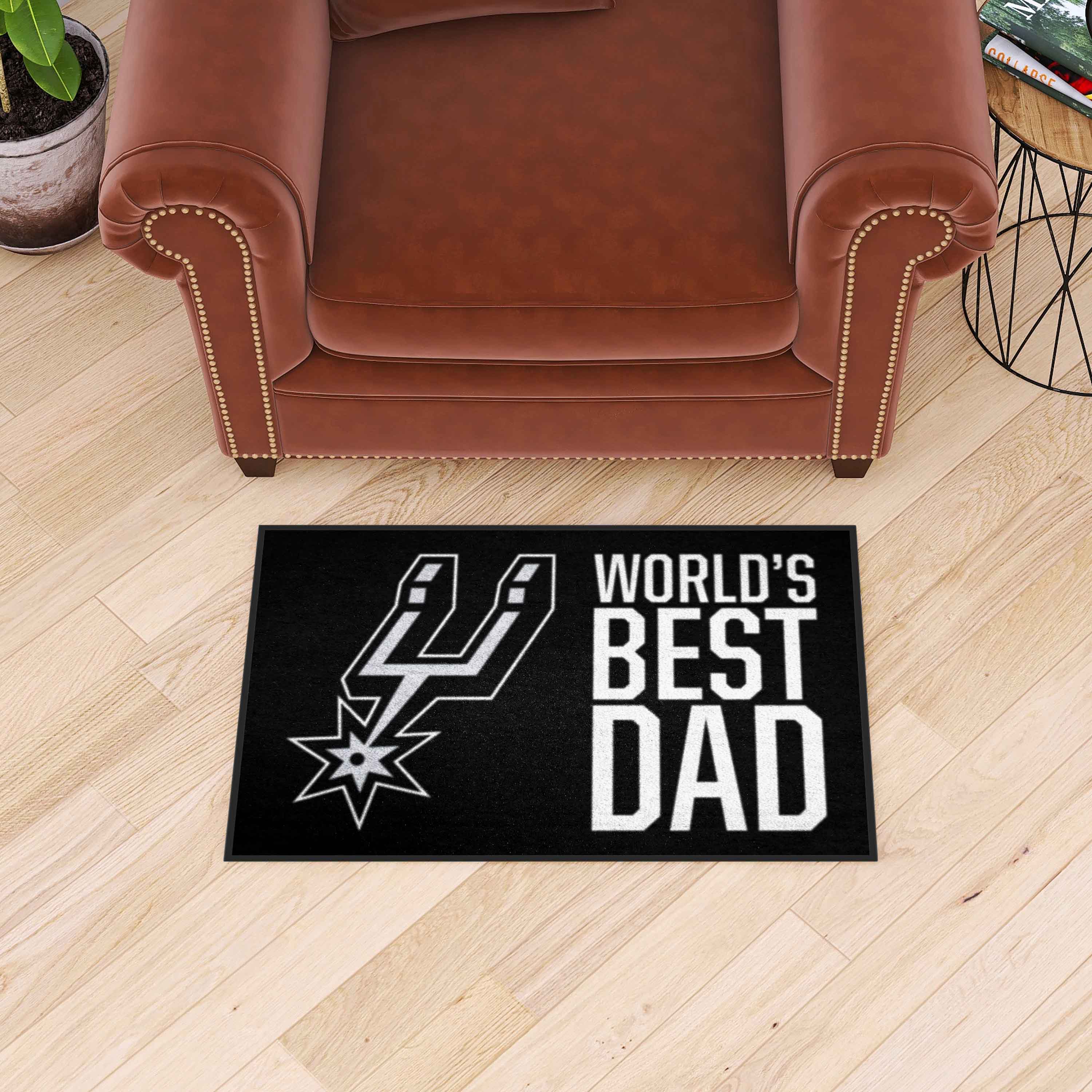 NBA - San Antonio Spurs Starter Mat - World's Best Dad - Image 2