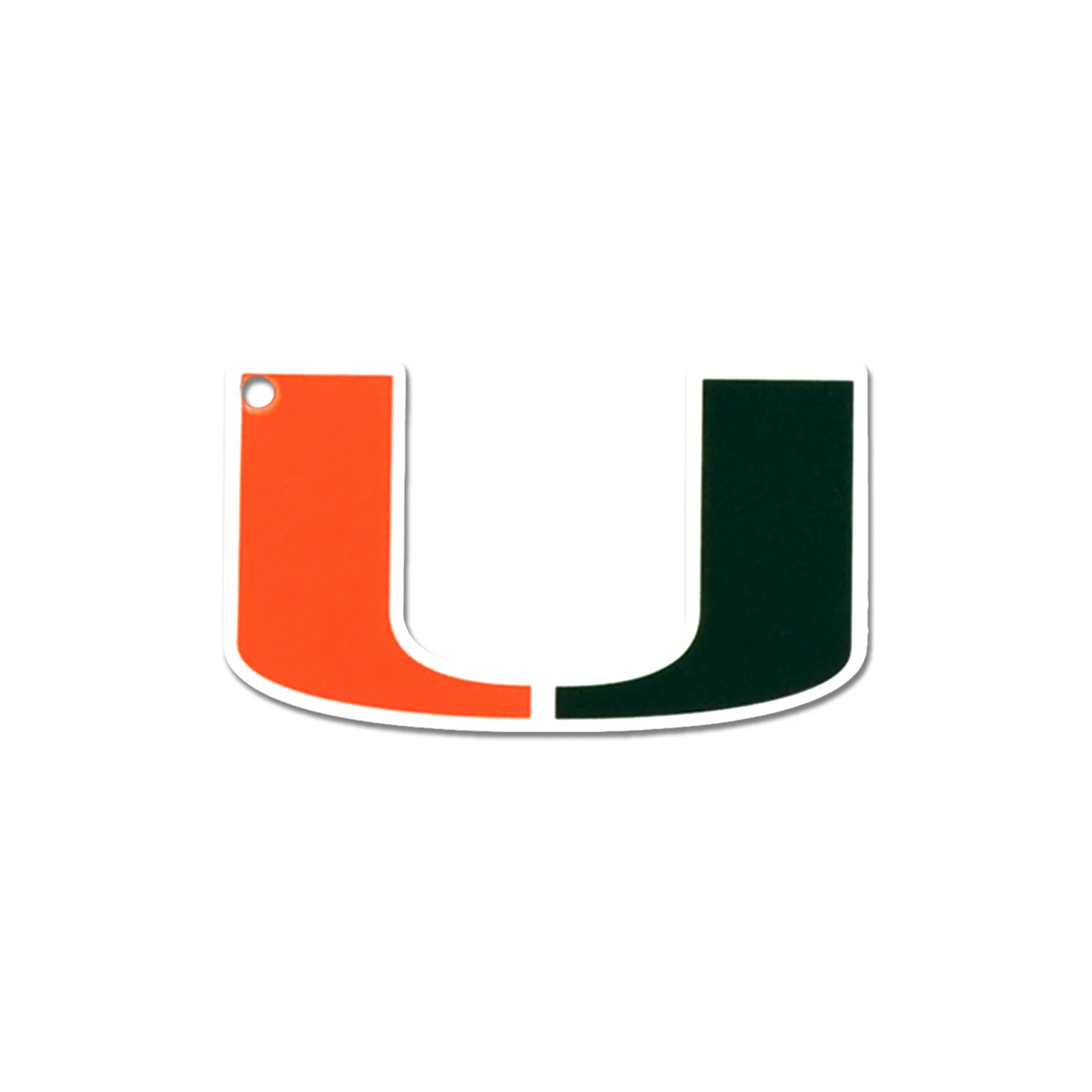 Miami Hurricanes Steel Super Magnet