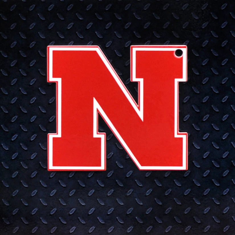 Nebraska Cornhuskers - Block N Steel Super Magnet