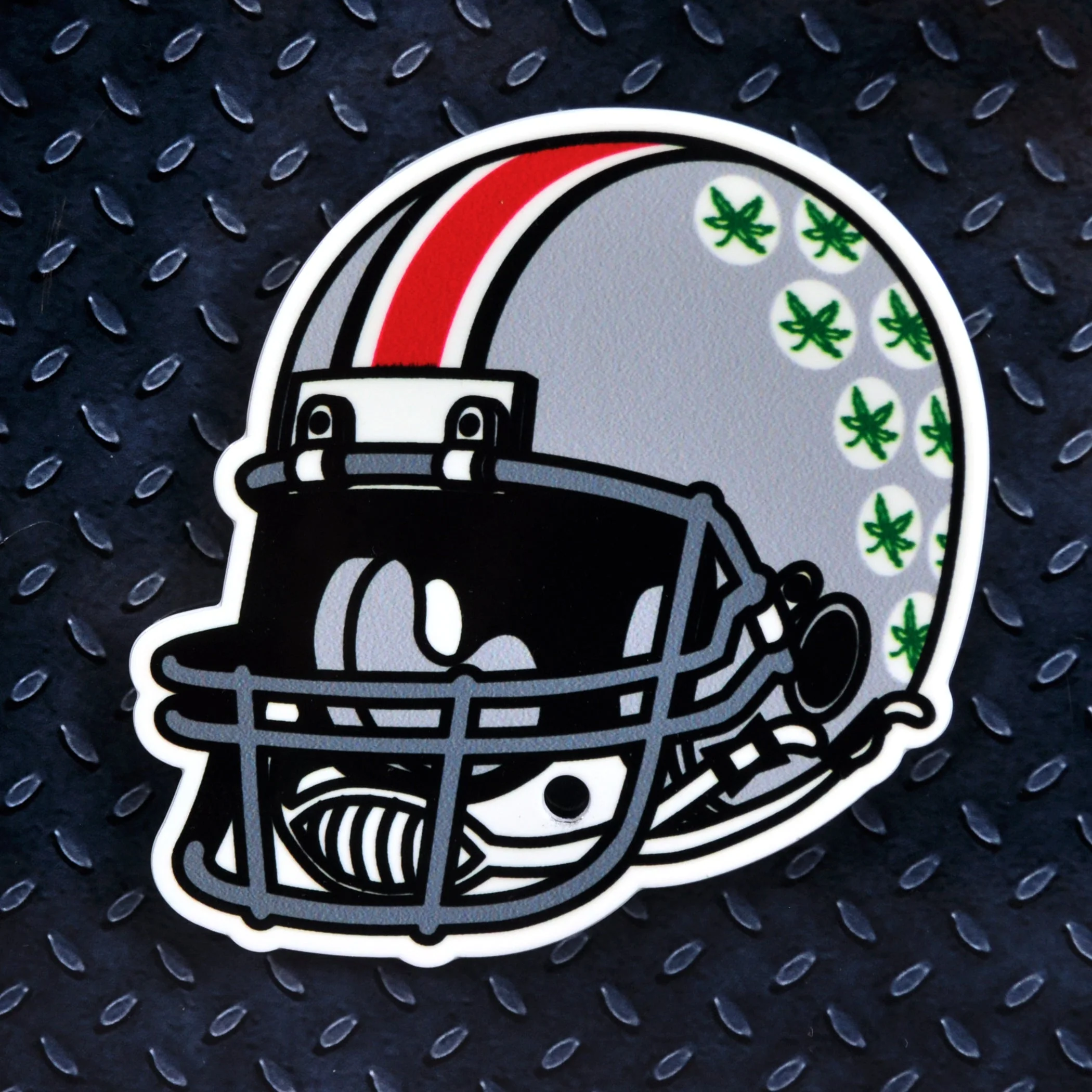 Ohio State Buckeyes - Football Helmet Steel Super Magnet
