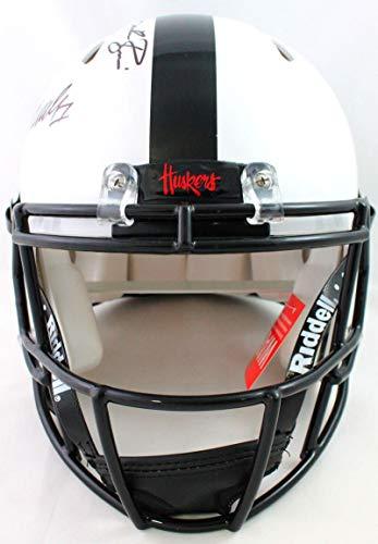 Nebraska Heisman Autographed F/S 2019 Speed Authentic Helmet- JSA W Black - Image 4