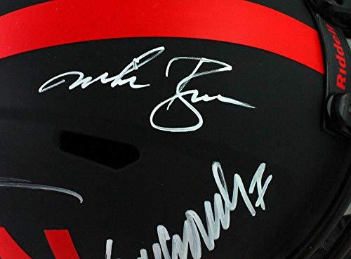 Nebraska Heisman Winners Autographed F/S Eclipse Speed Helmet- JSA W WHITE - Image 4